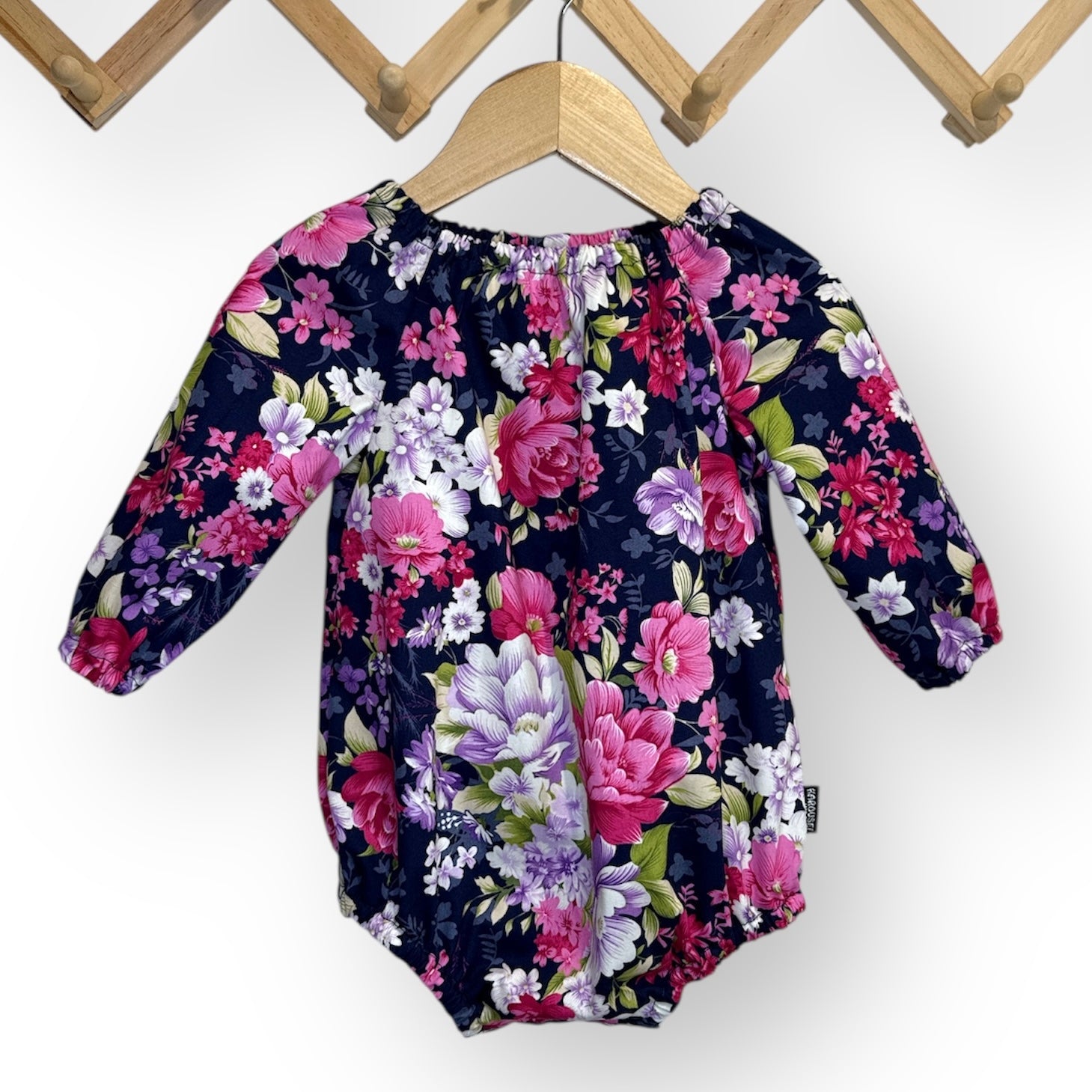 Seaside Baby Cotton Romper - Long Sleeve