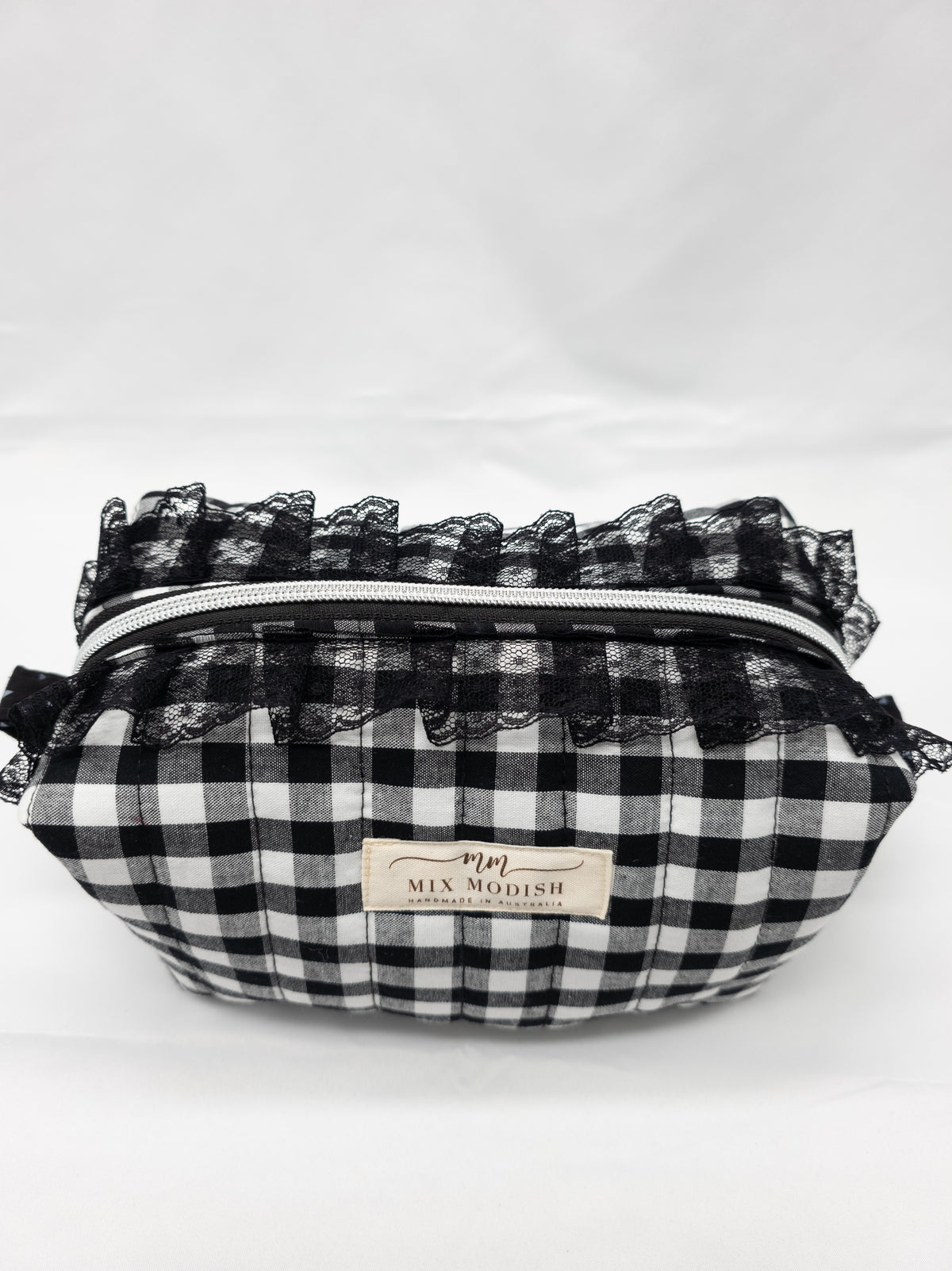 Quilted Make up Bag, Cosmetic Pouch, Travel Toiletry