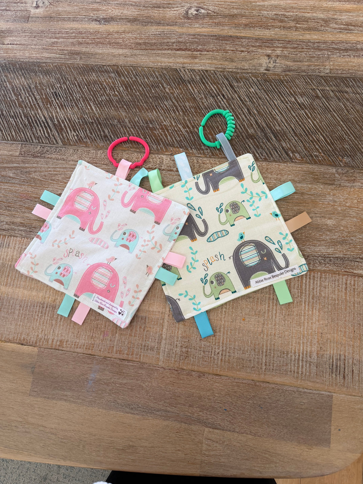 Crinkle sensory mat for baby or child
