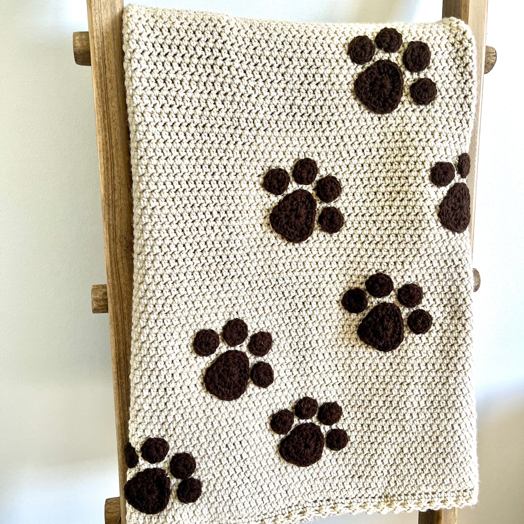 Dog Paw Blanket