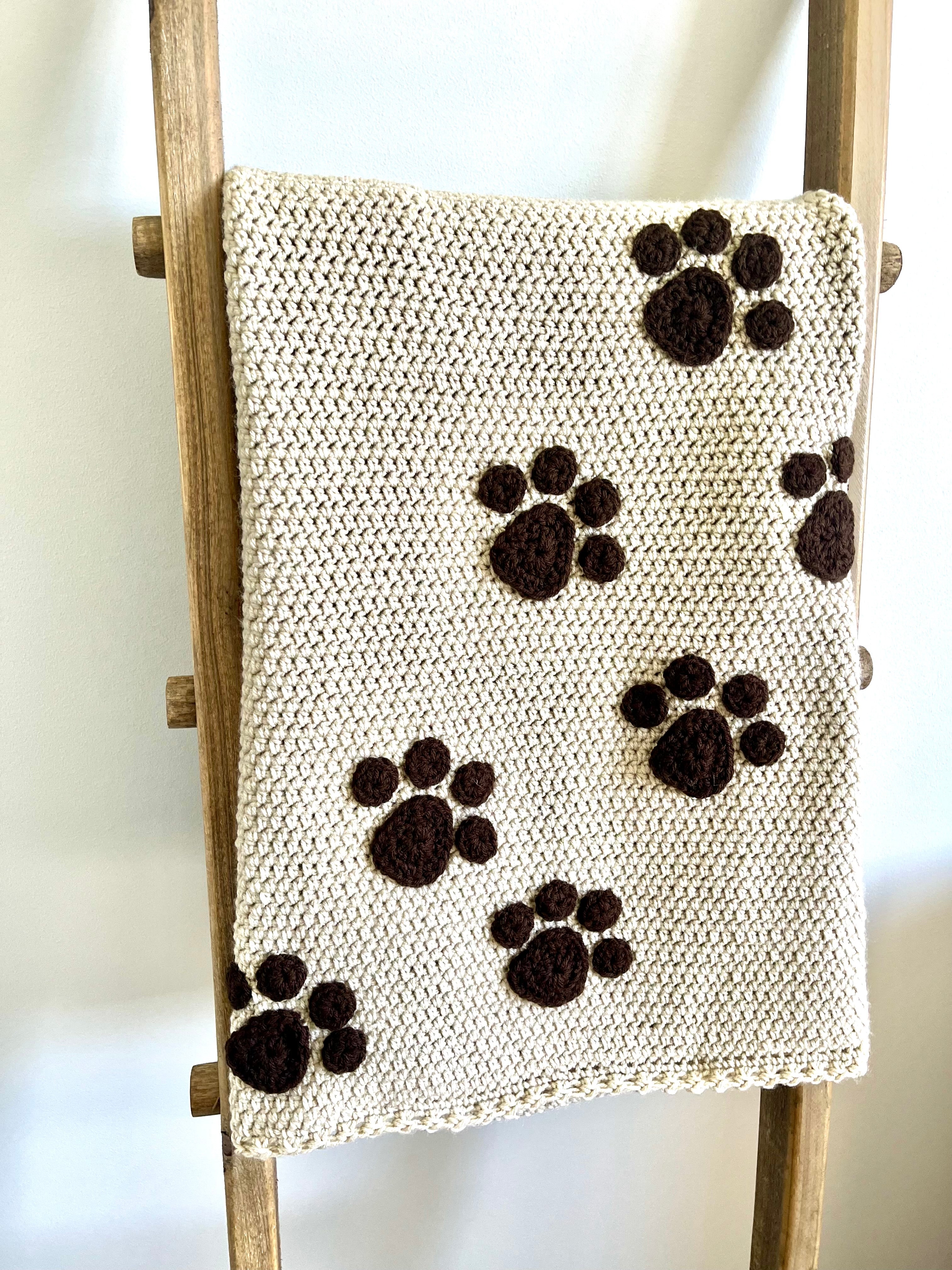 Dog Paw Blanket