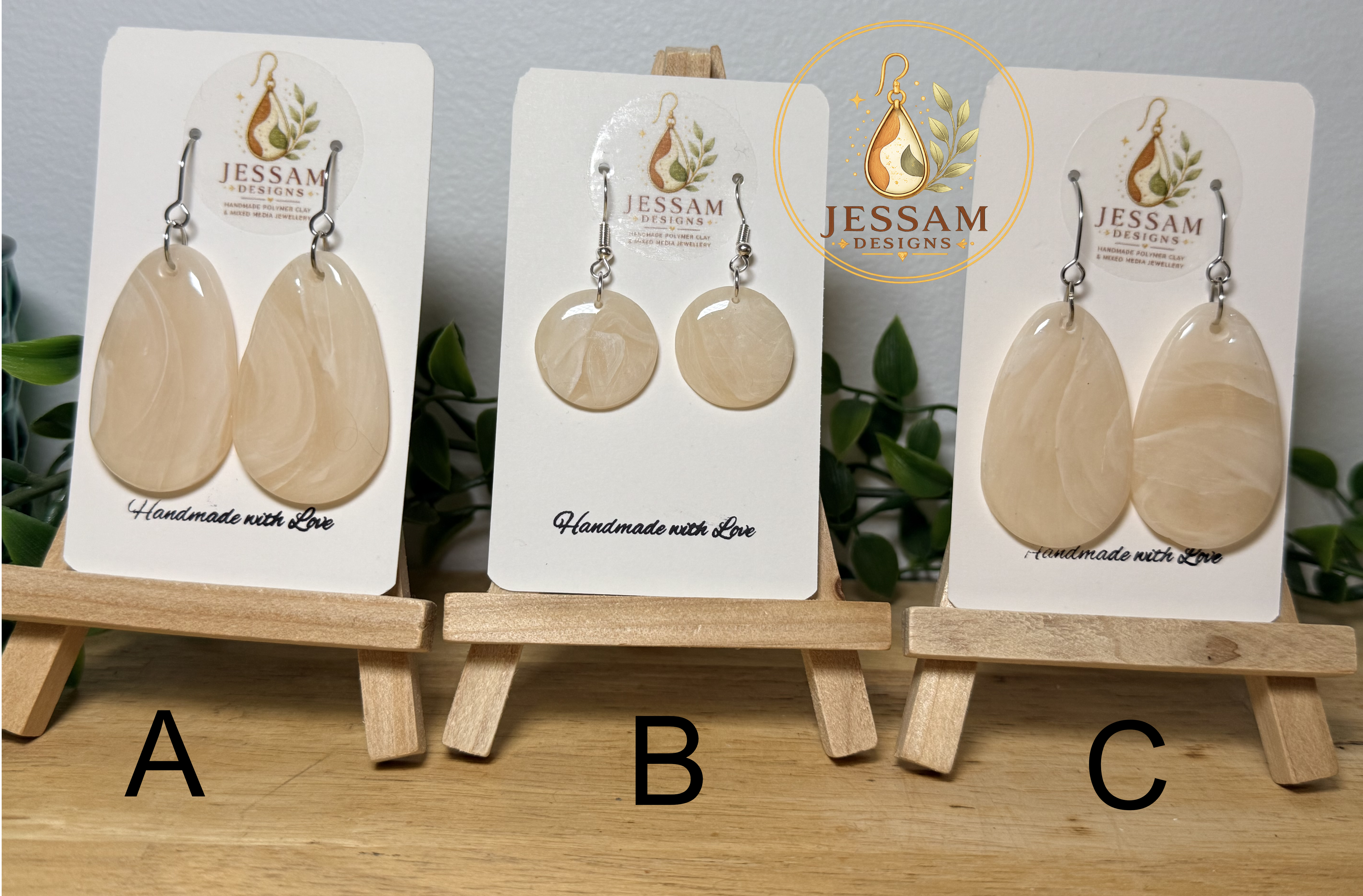Alabaster Stone Collection Dangle Earrings