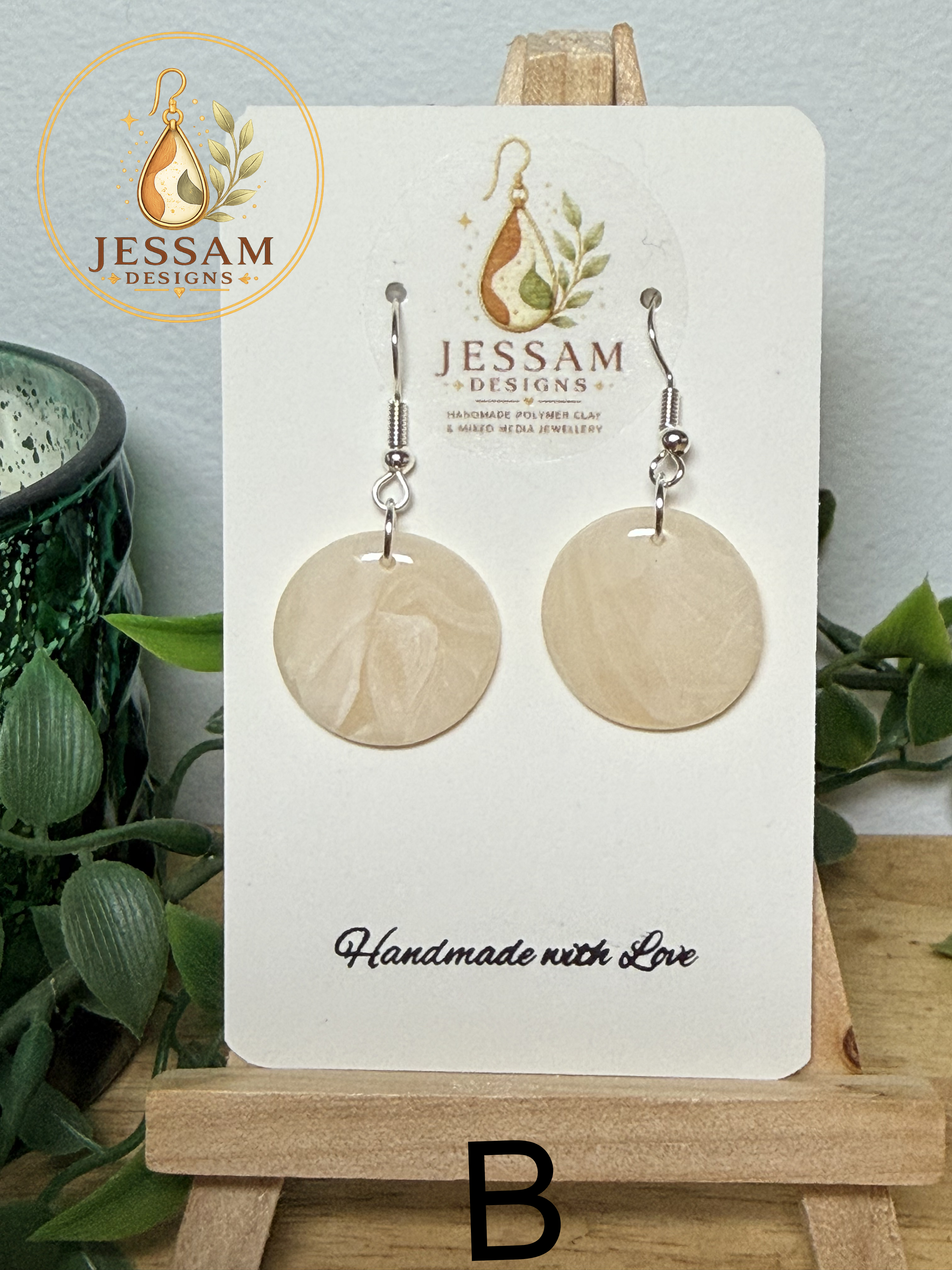 Alabaster Stone Collection Dangle Earrings