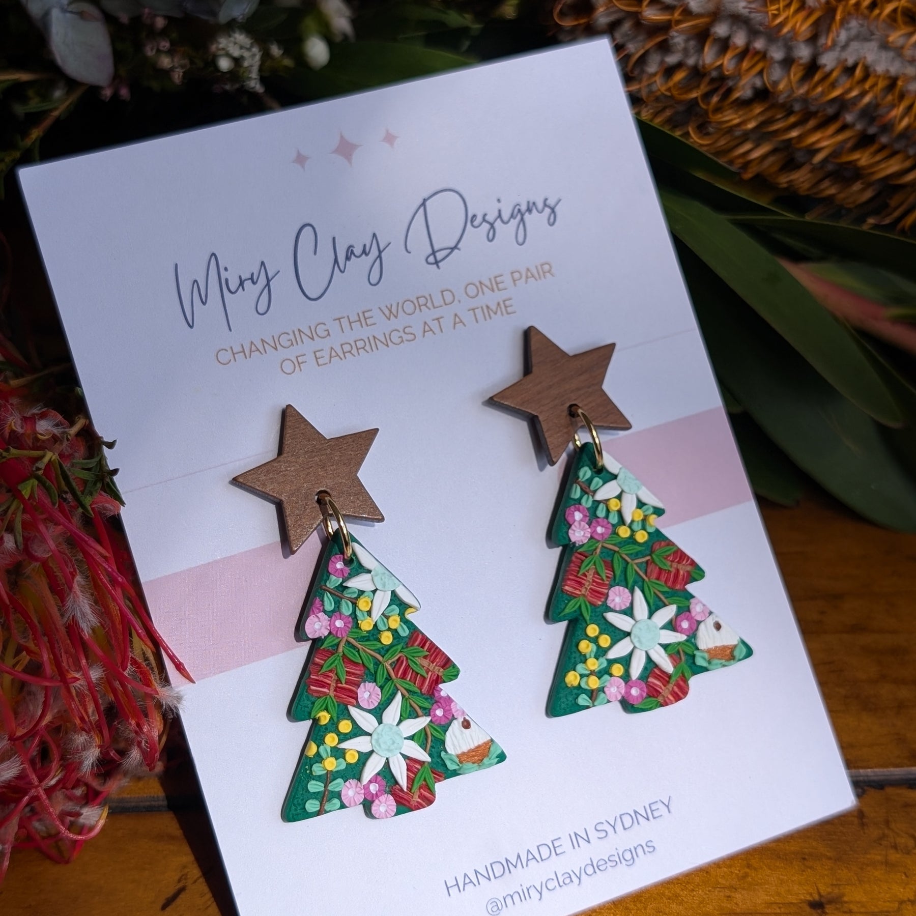 PRE-ORDER Native Australian Flower Christmas Trees