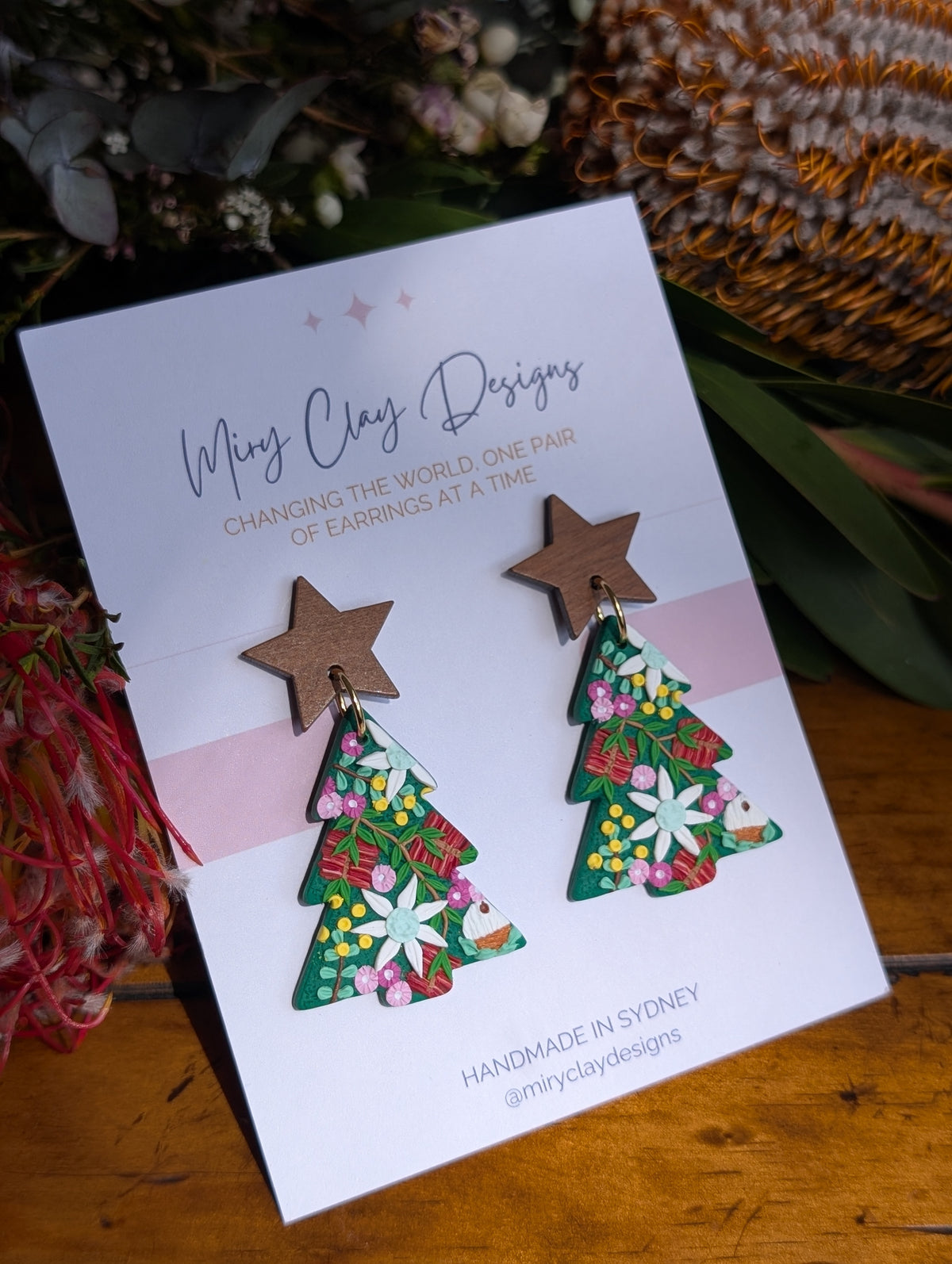 PRE-ORDER Native Australian Flower Christmas Trees