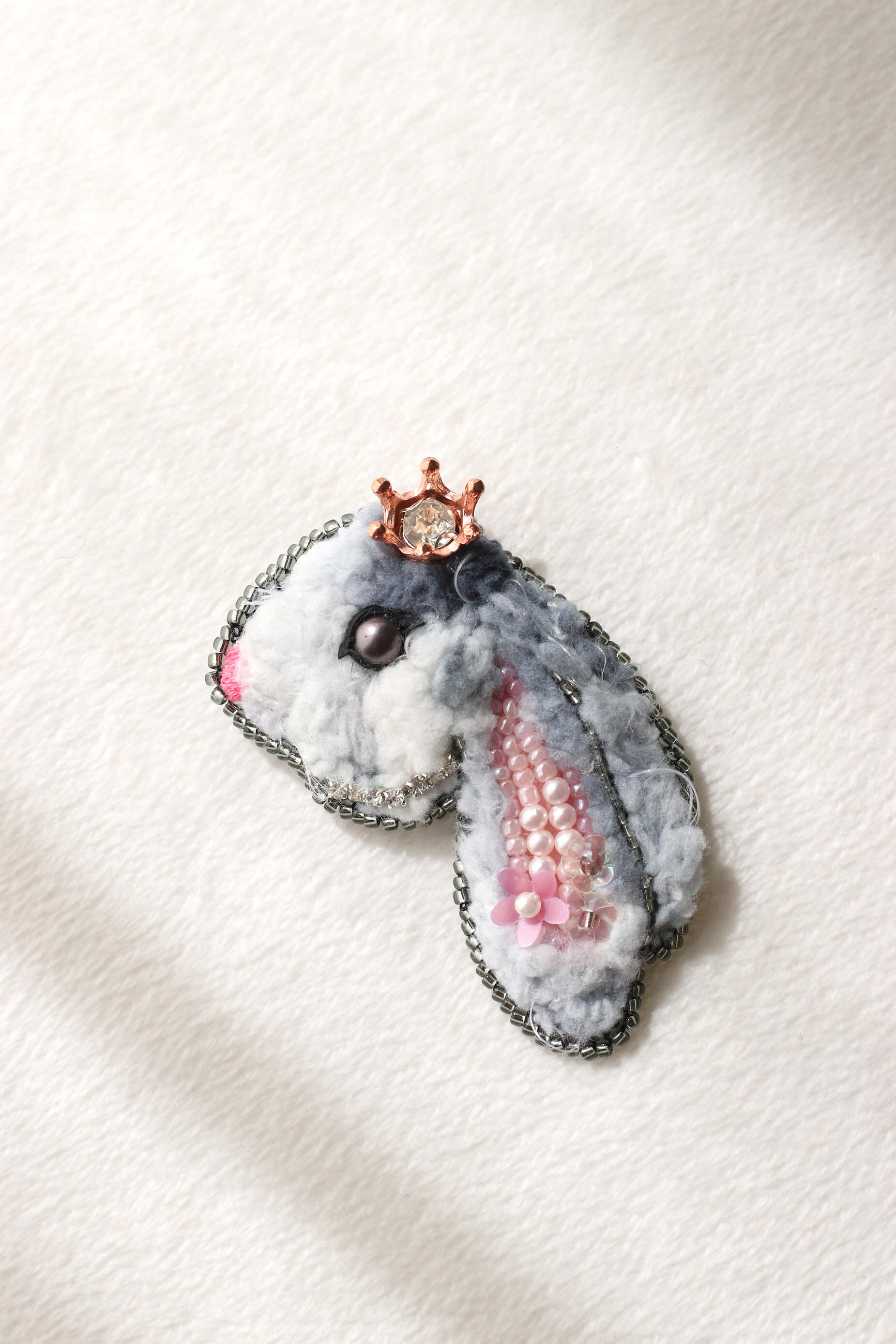 Royal Bunny Brooch