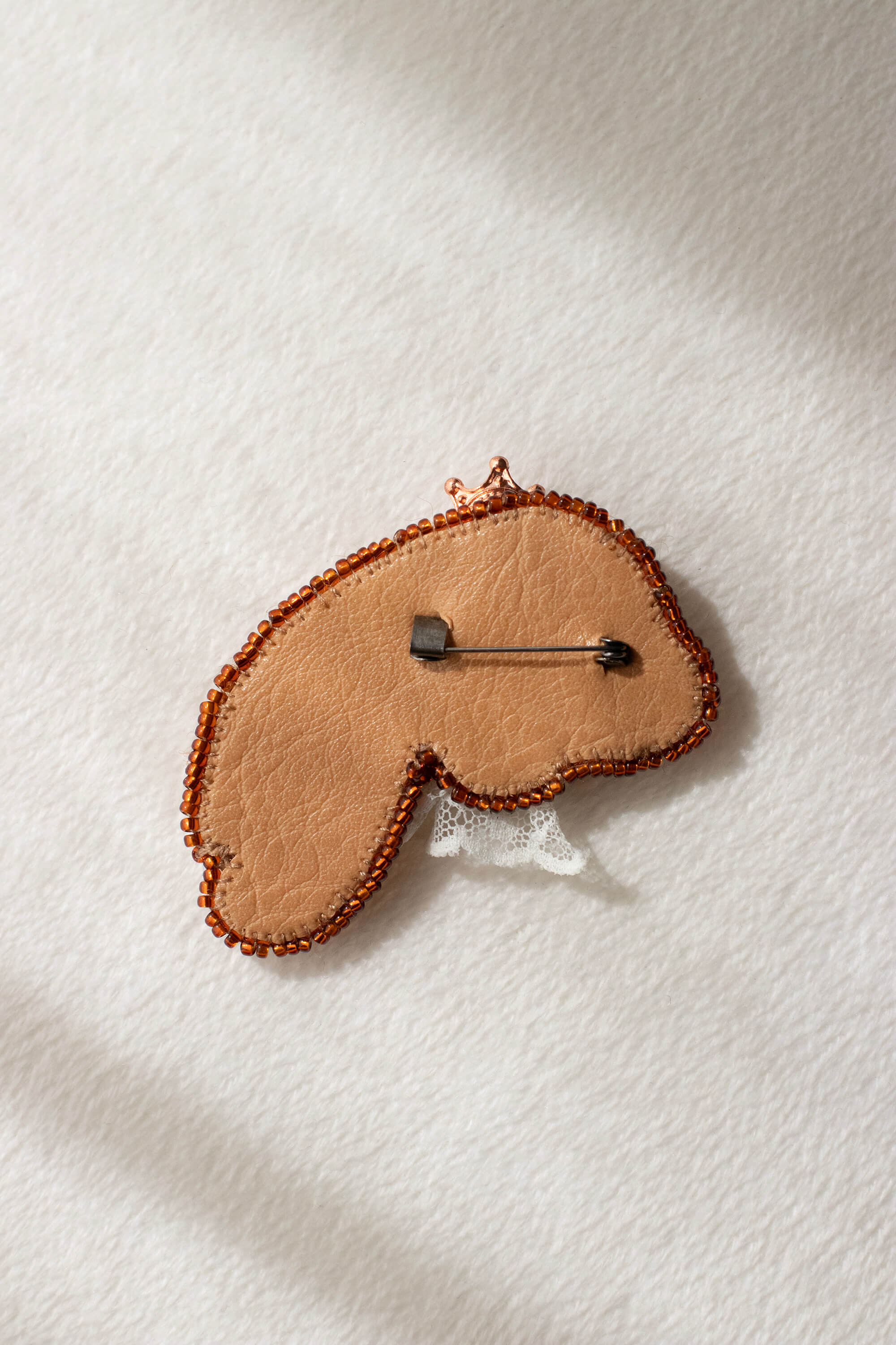 Royal Bunny Brooch