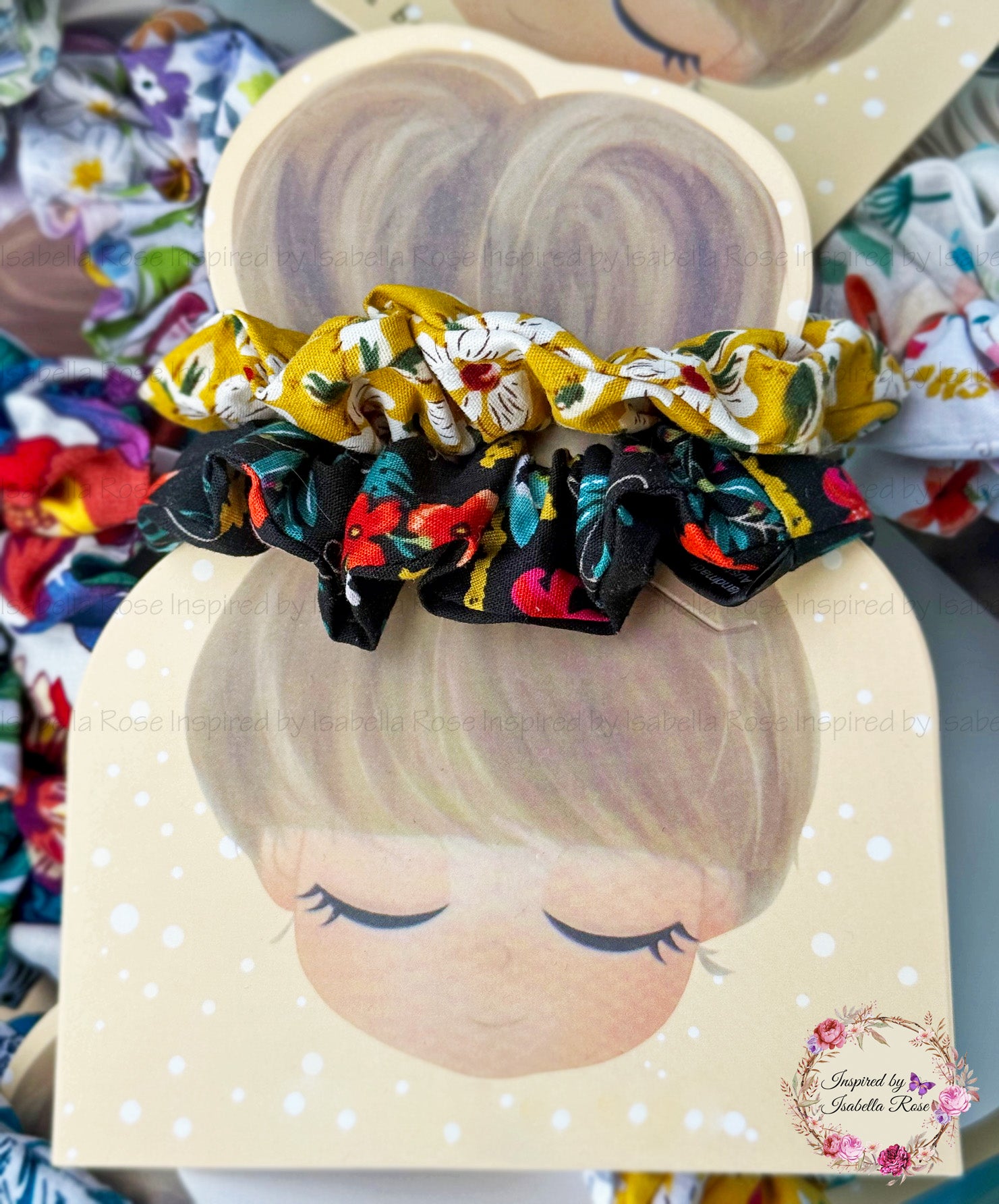 Colourful Scrunchies, 2 Pack for Kids, You Choose