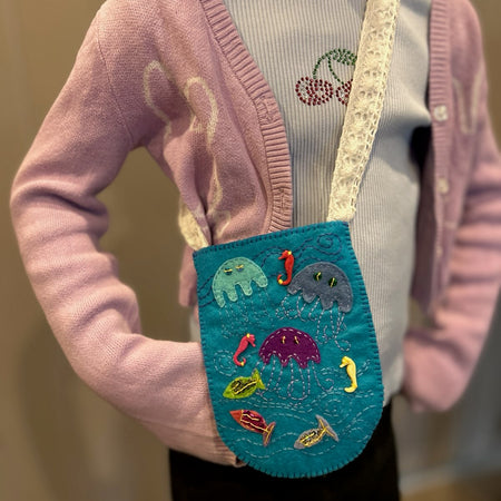 Children’s Pocket and Treasure Bags Over the Shoulder
