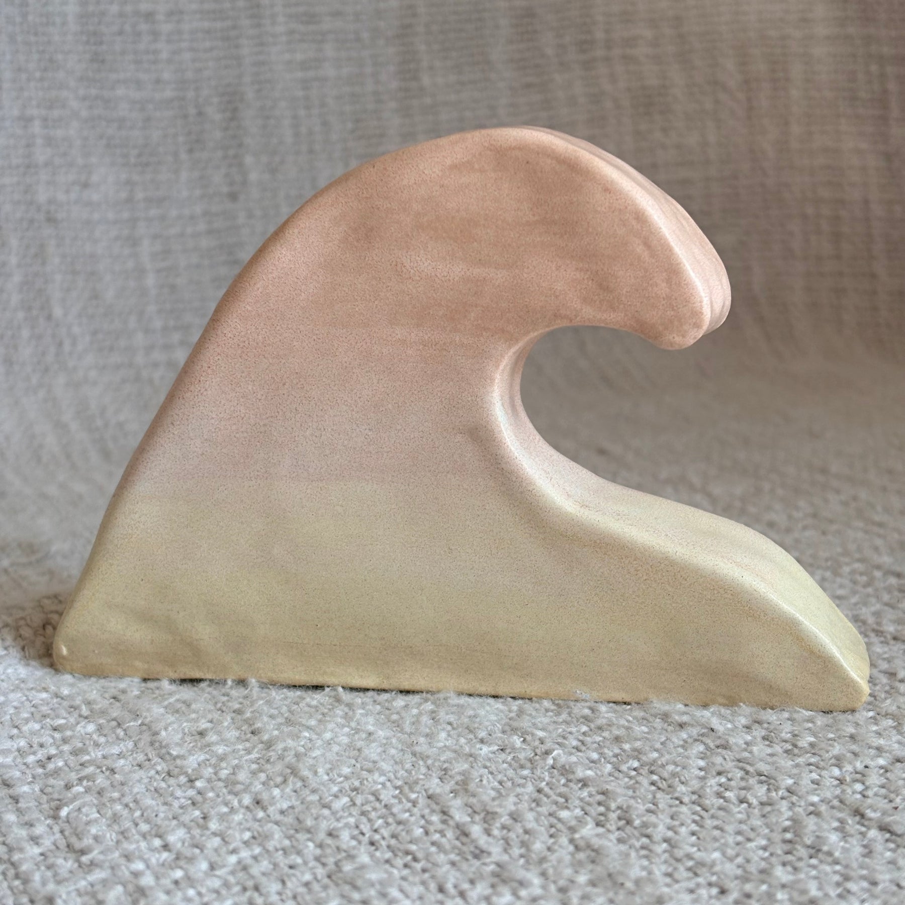 Ceramic Ocean Beach Wave - Sunset