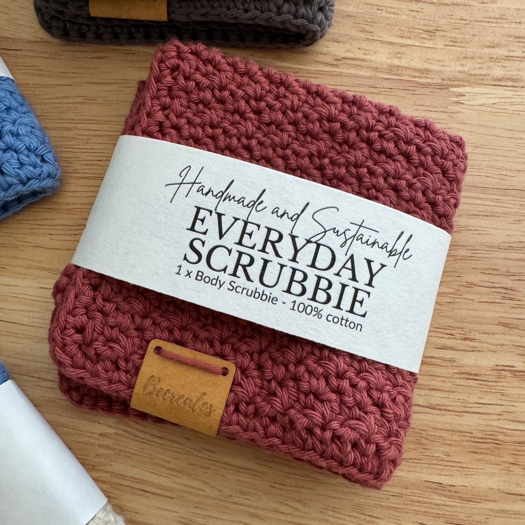 Everyday Scrubbie | Body Washcloth | Various colours | Reusable and Sustainable