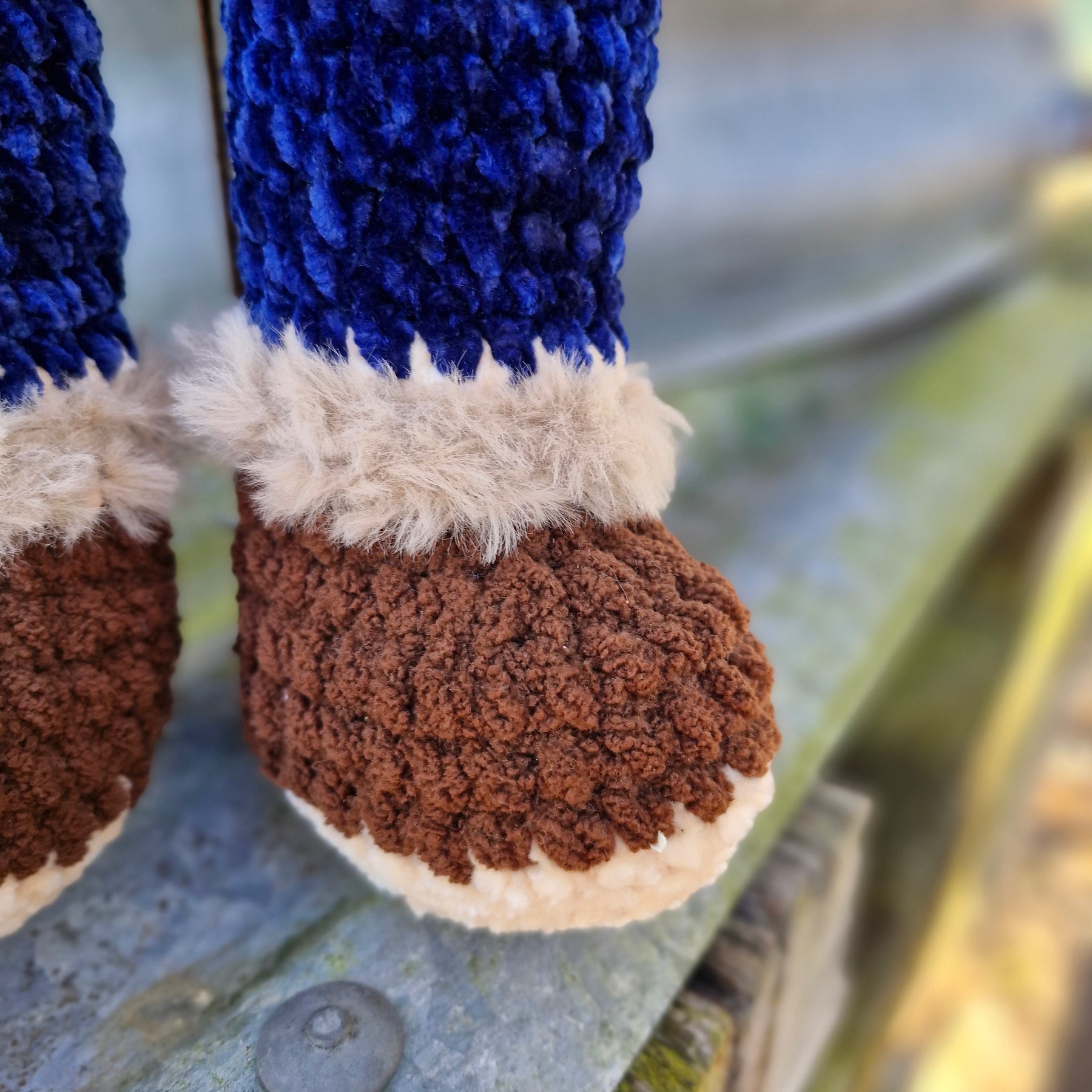 Meet Barnaby the Large Alaskan Crochet Bear