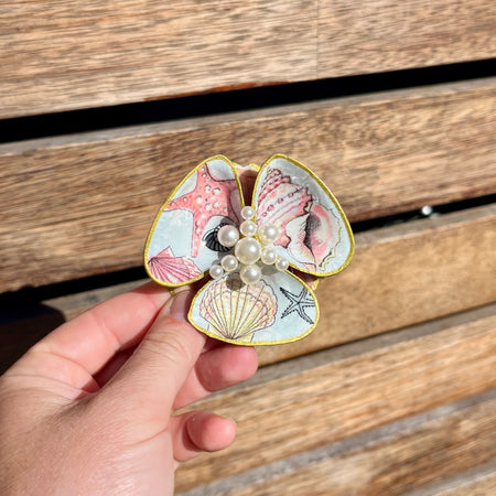 Shell Trinket Tray With Shell Design