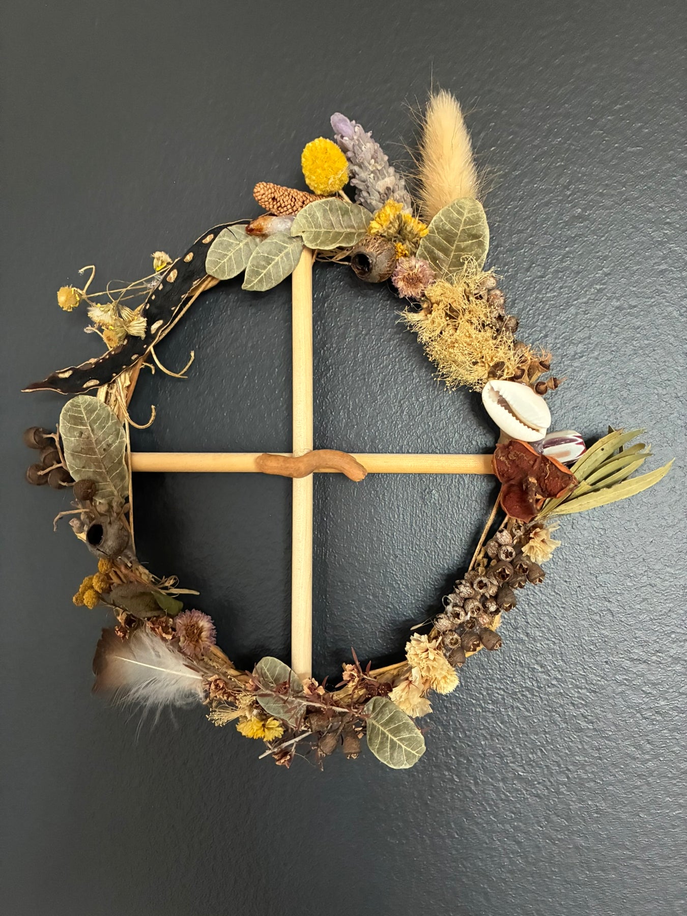 Wreath - "Solar/Earth Cross no. 10"