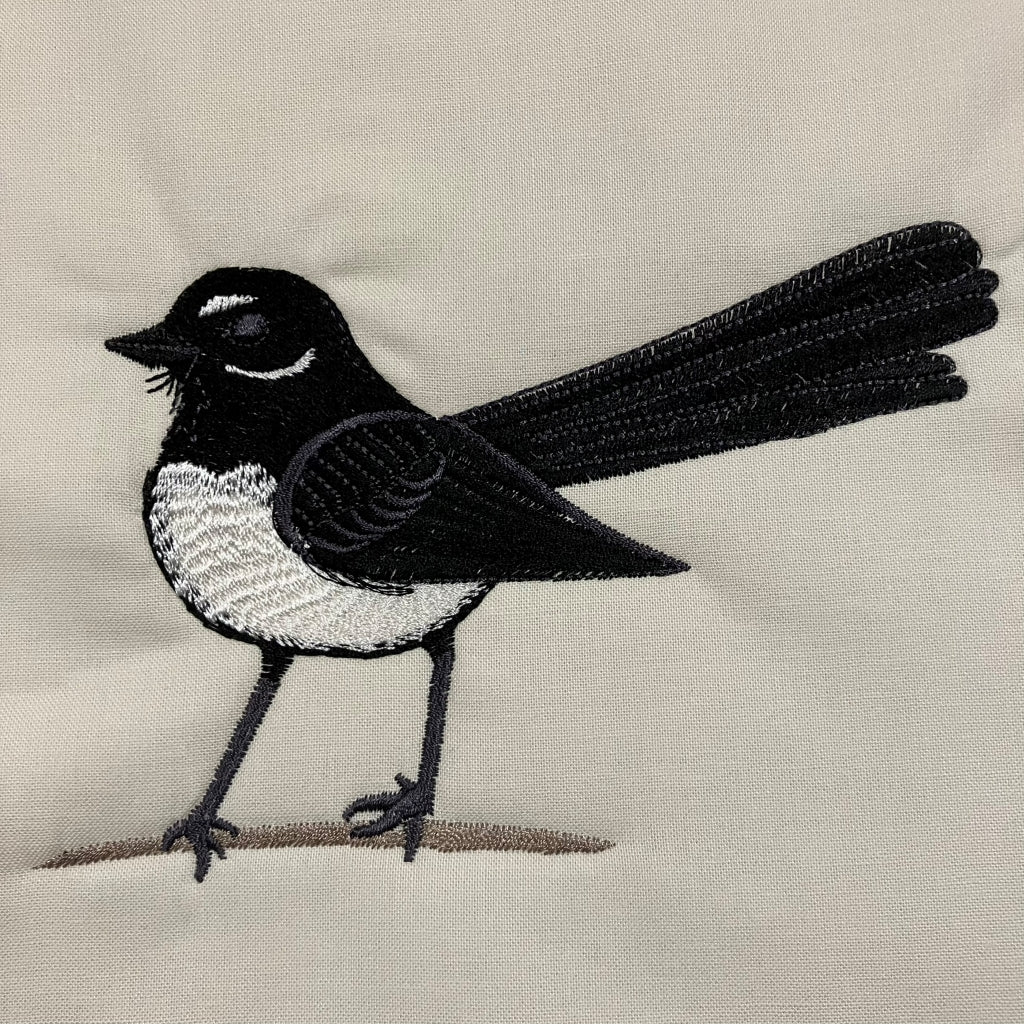 handmade Australian native quilted- willy wag tail