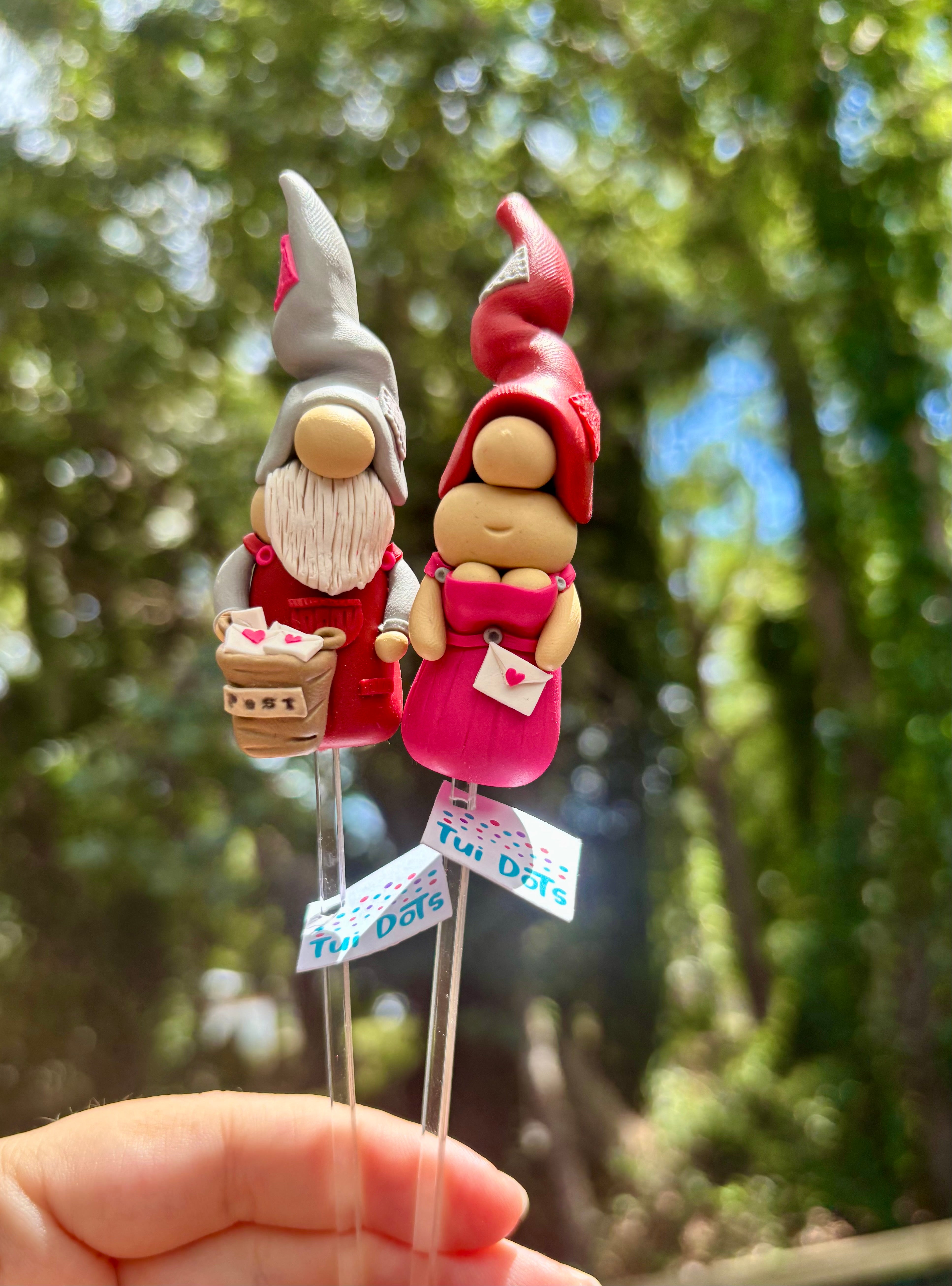 Tiny Gnome Pair - Layla and Luke’s Love Letters