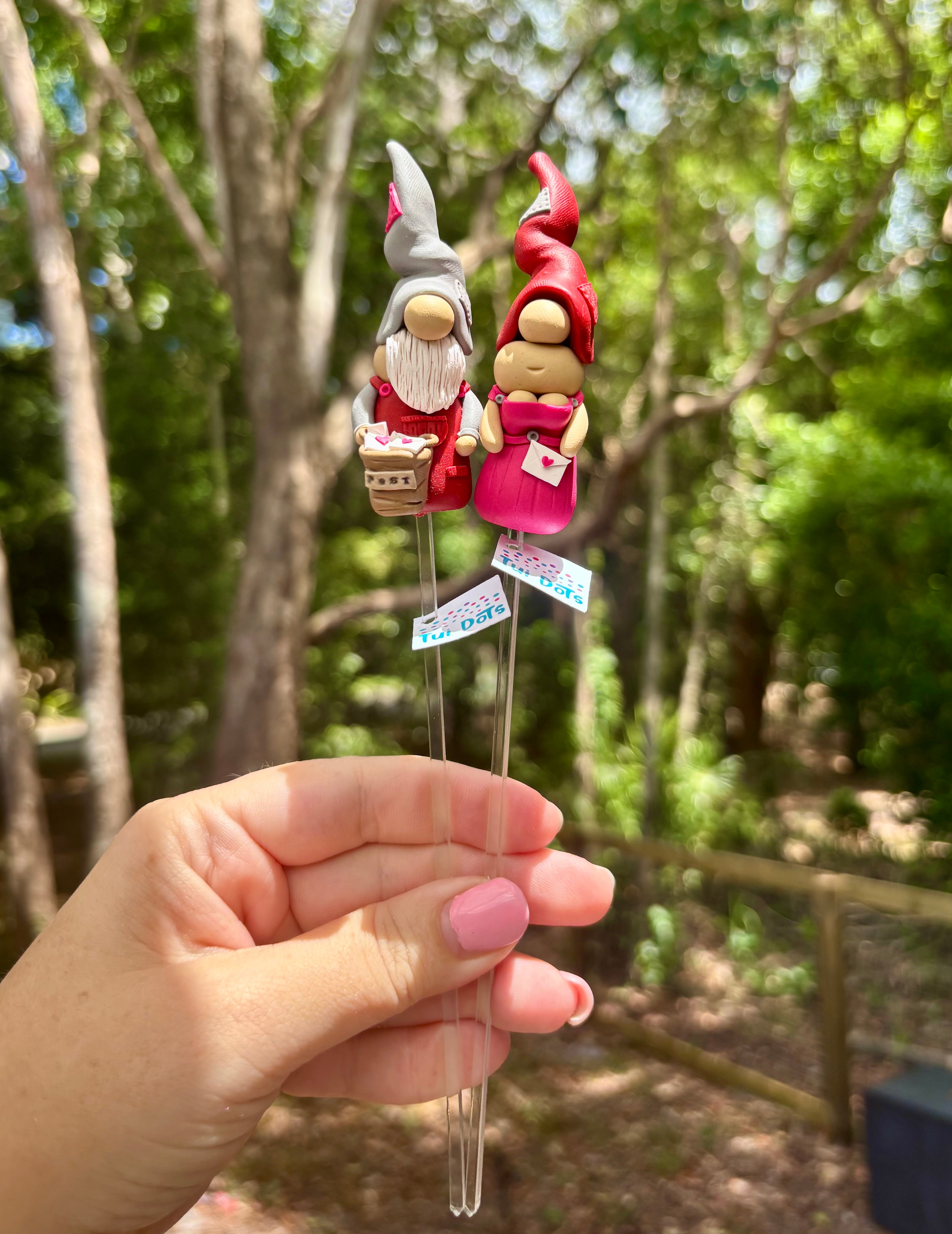 Tiny Gnome Pair - Layla and Luke’s Love Letters