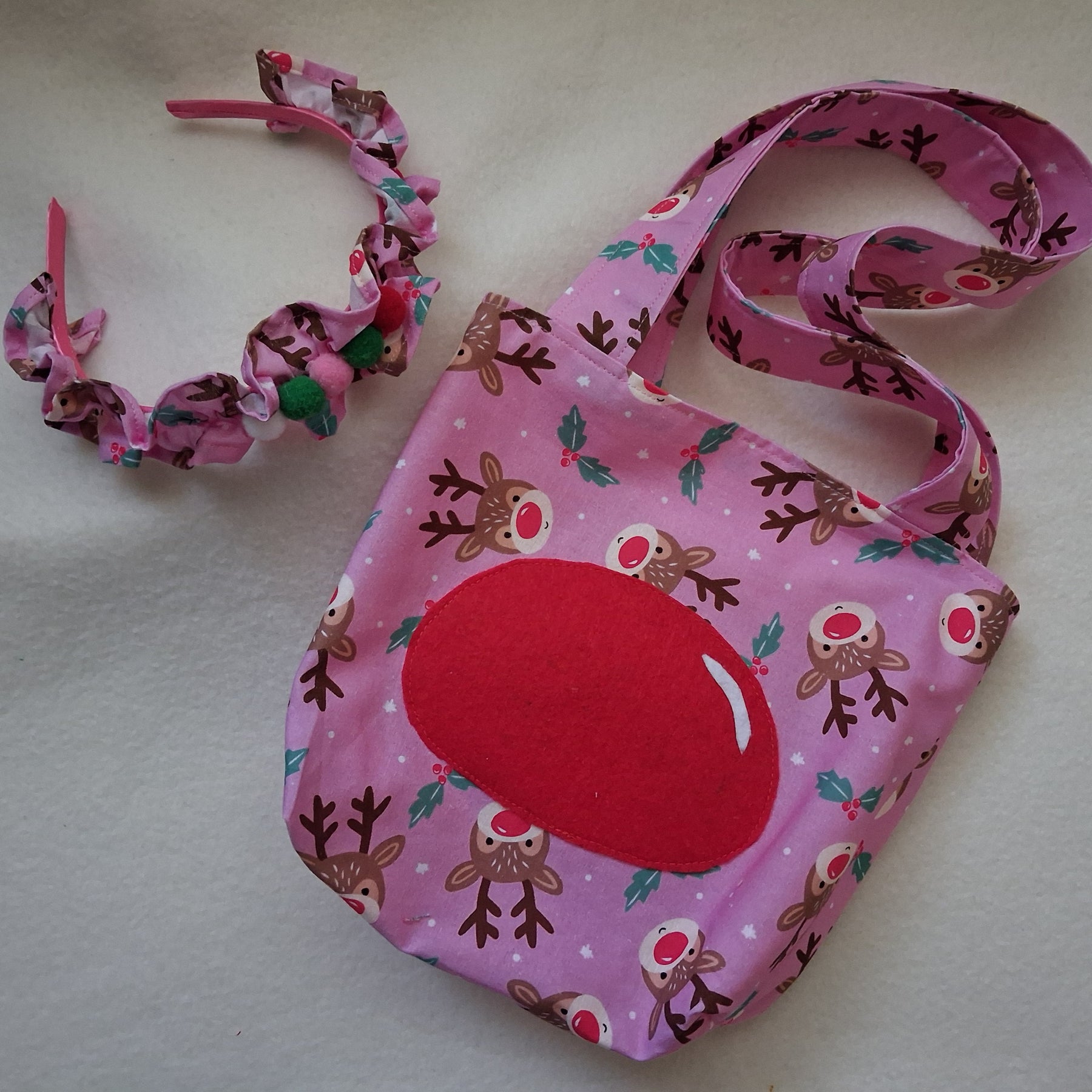 Children's Christmas Handbag & Headband