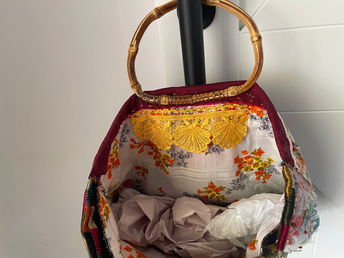 Madam Huber vintage bespoke bag