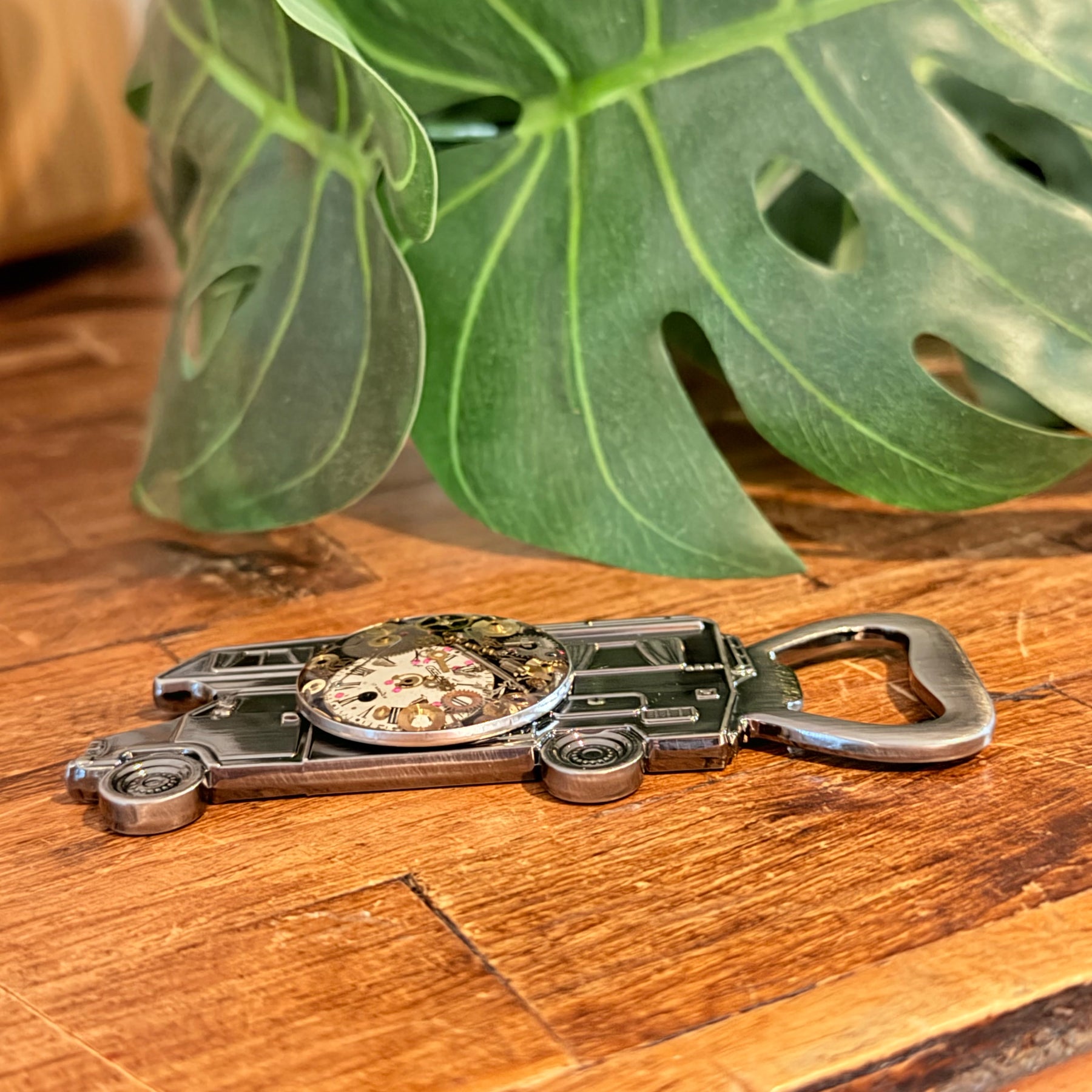 Steampunk watch parts  bottle opener (Caravan)