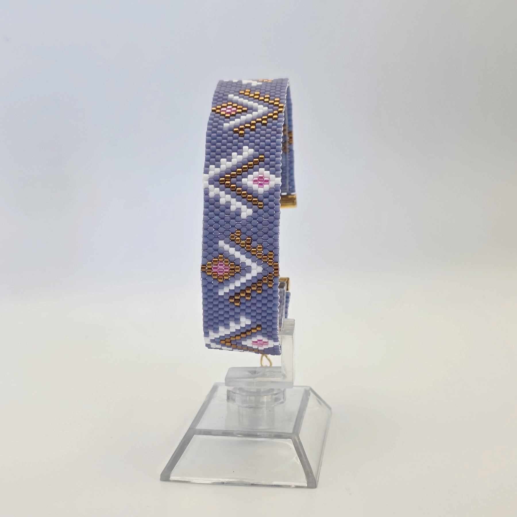 Aztec Miyuki Delica Adjustable Bracelet  OSFM