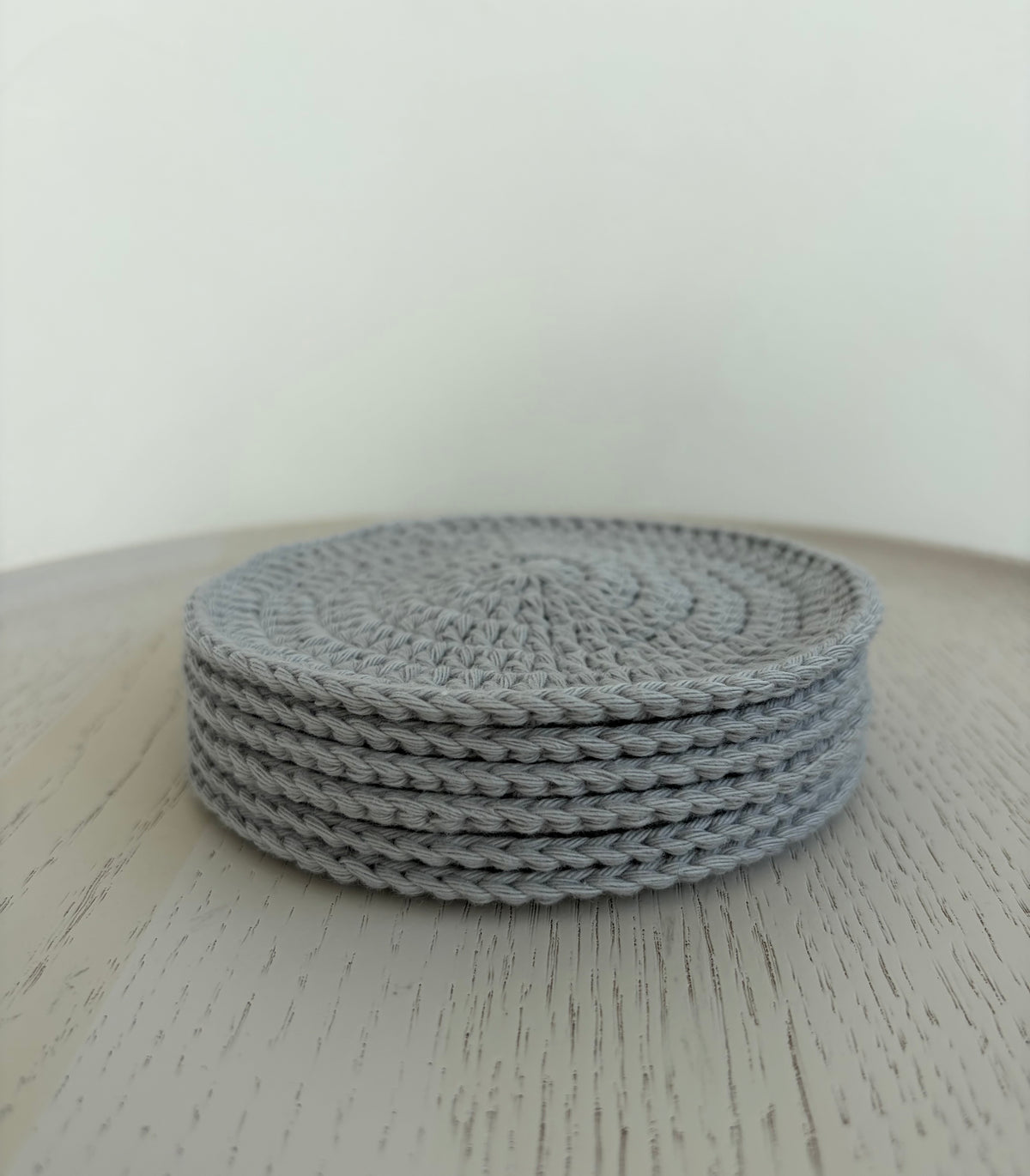 Round Crochet Coasters