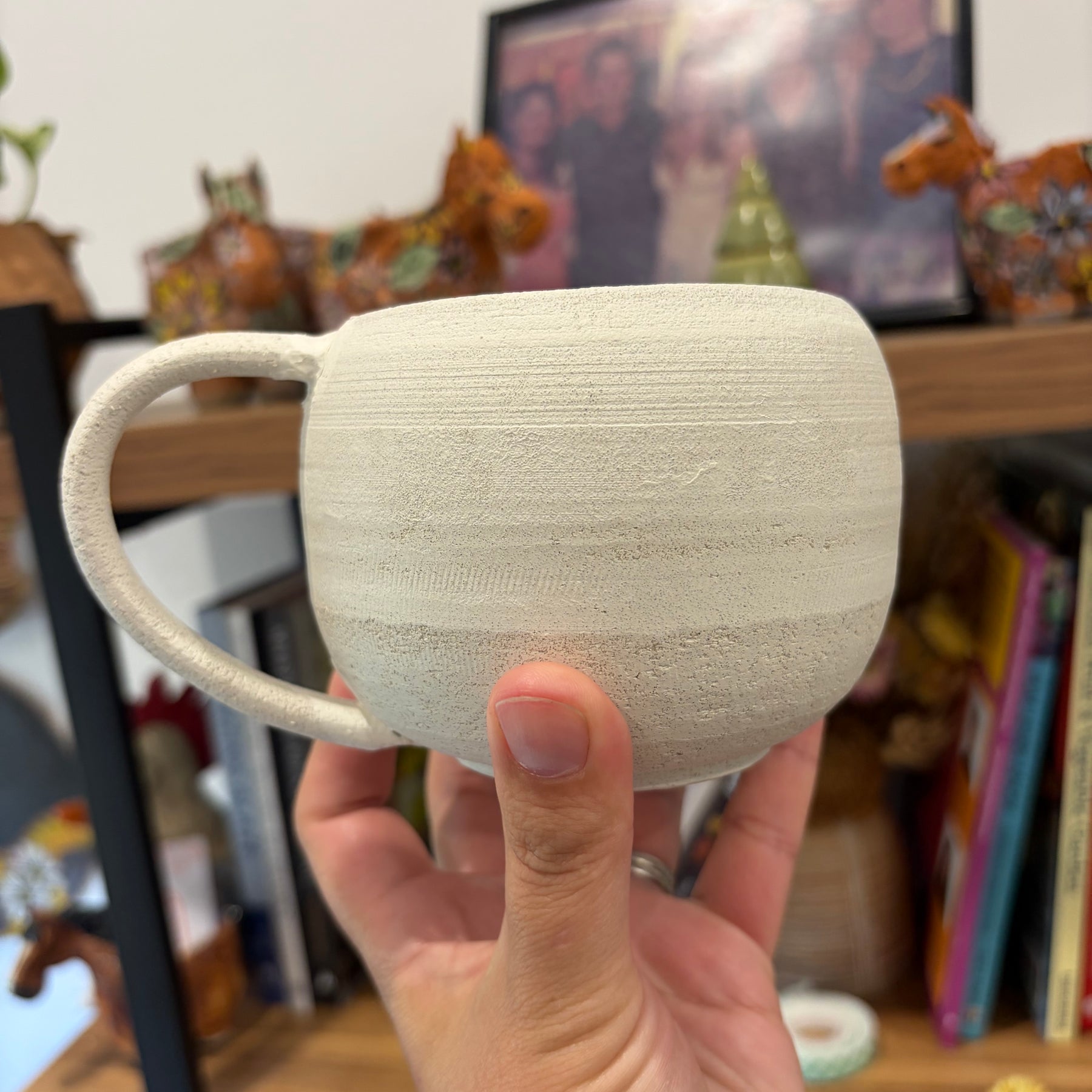 Custom Painted, Handmade Pottery Mugs!