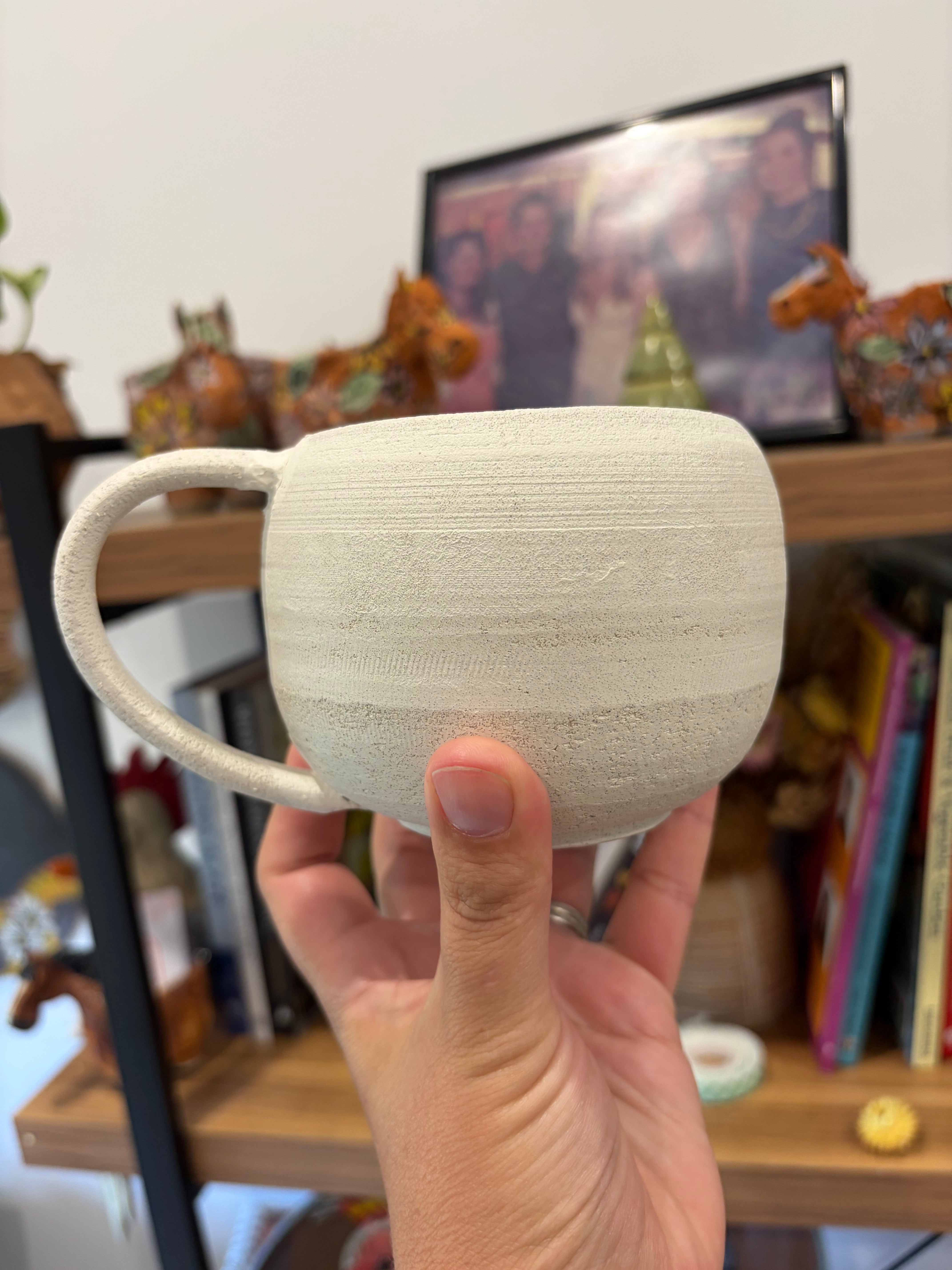 Custom Painted, Handmade Pottery Mugs!