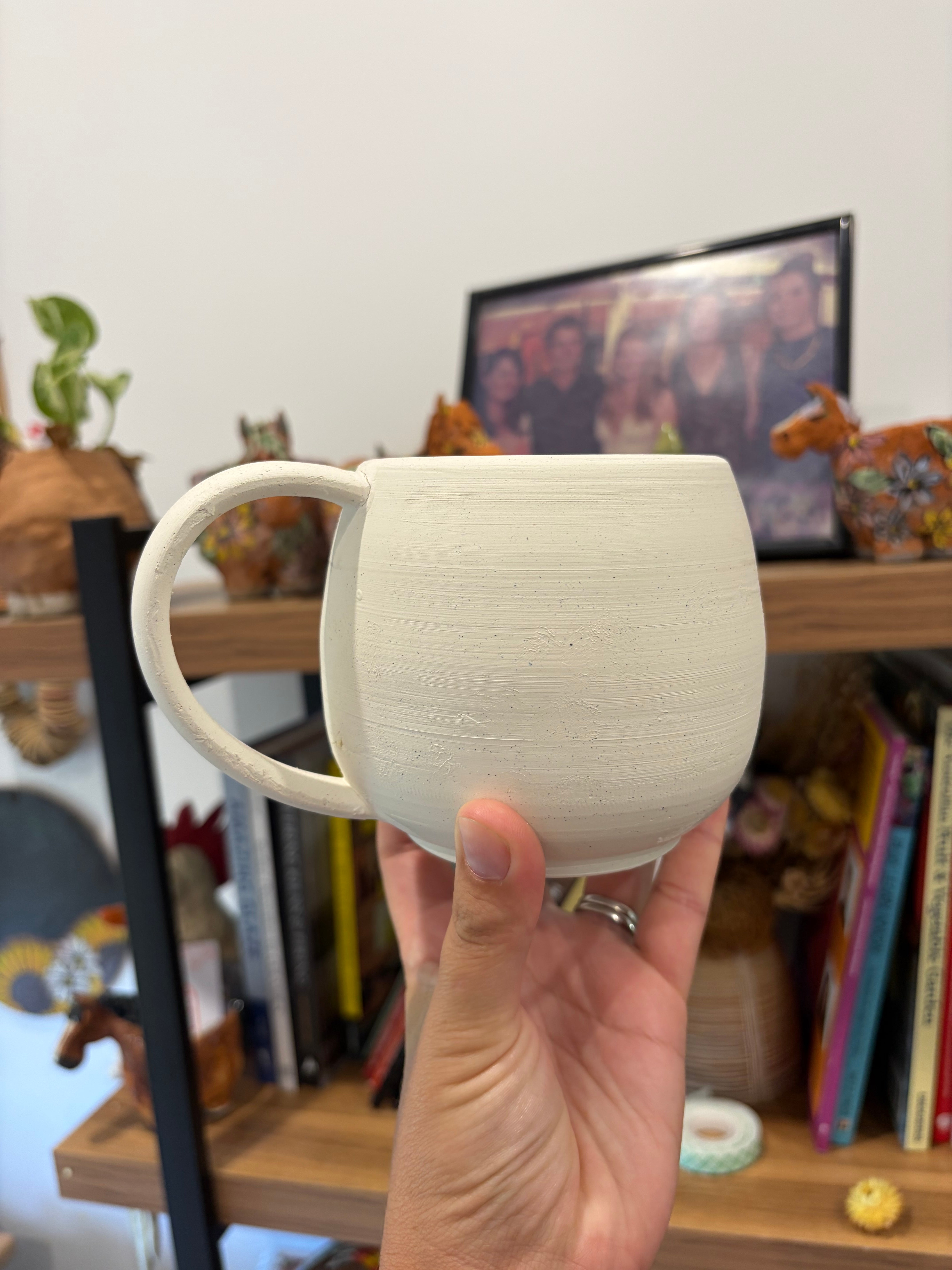 Custom Painted, Handmade Pottery Mugs!