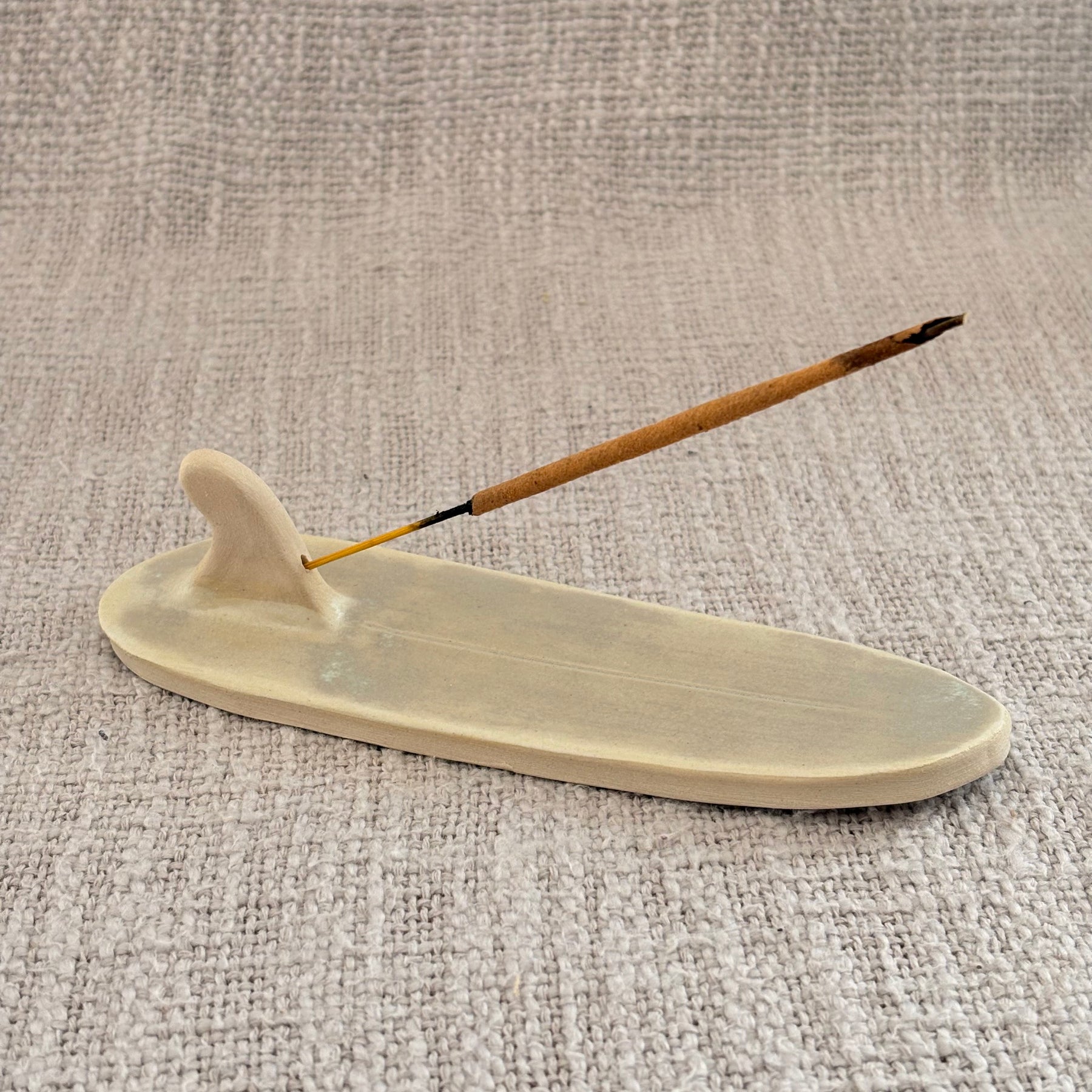 Surfboard Incense Holder - Seafoam