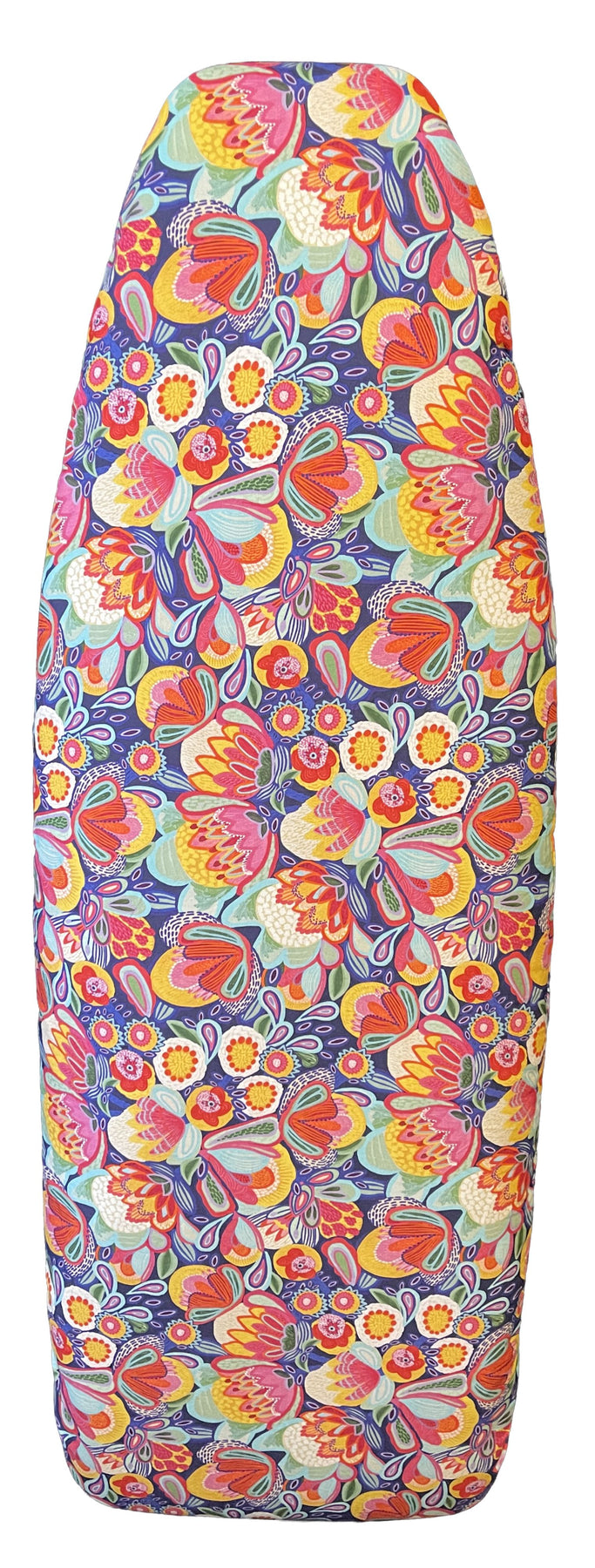 Padded Ironing board cover-Carnival Flowers