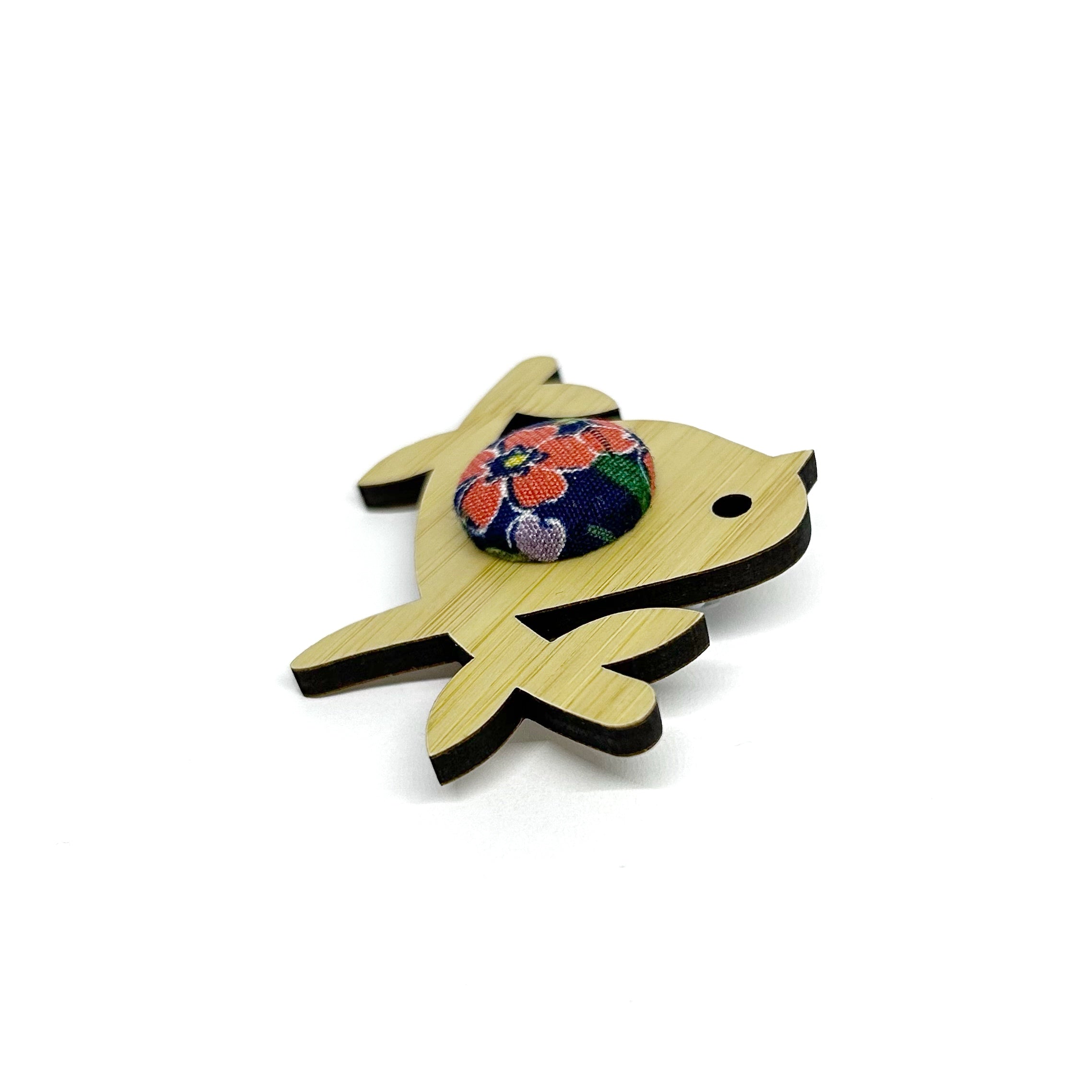 Kimono Brooches - Teapots and Birdies