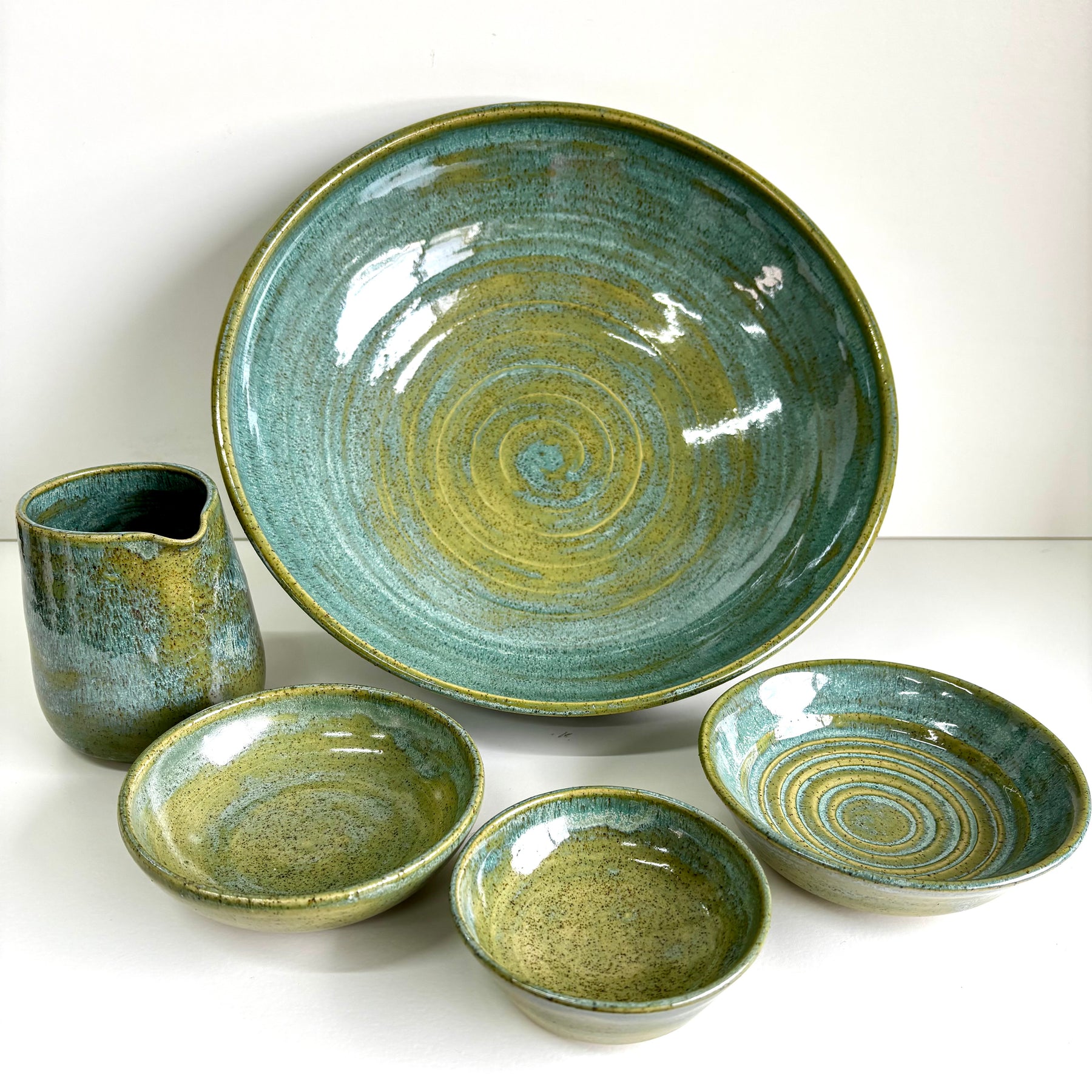 Ceramic Salad Fruit Serving Bowl