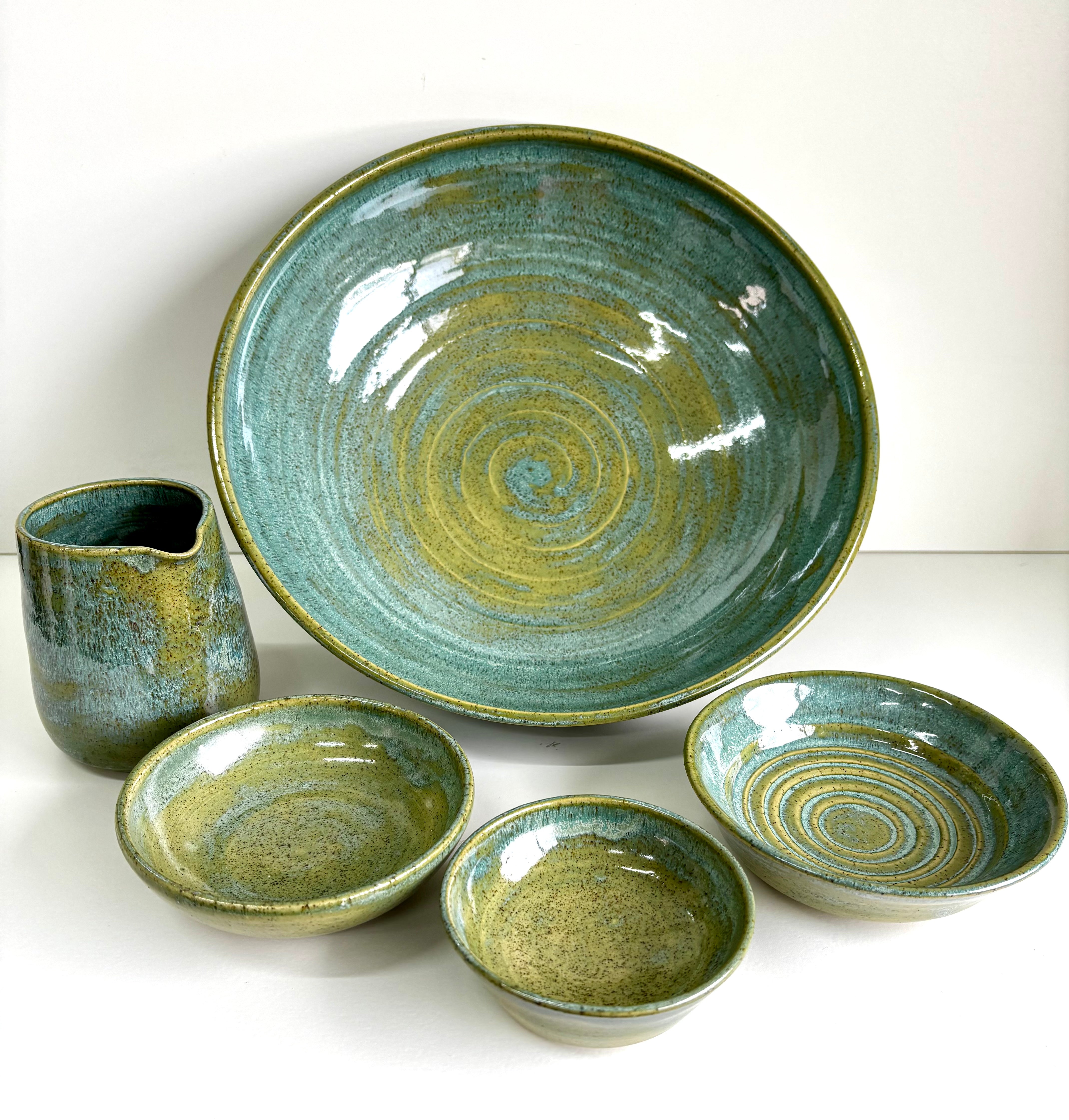 Ceramic Salad Fruit Serving Bowl