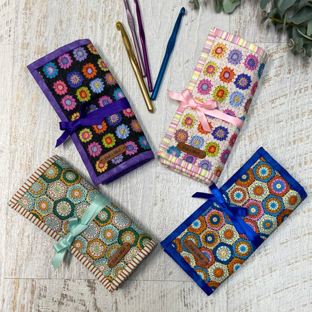Handmade Crochet Hook Roll