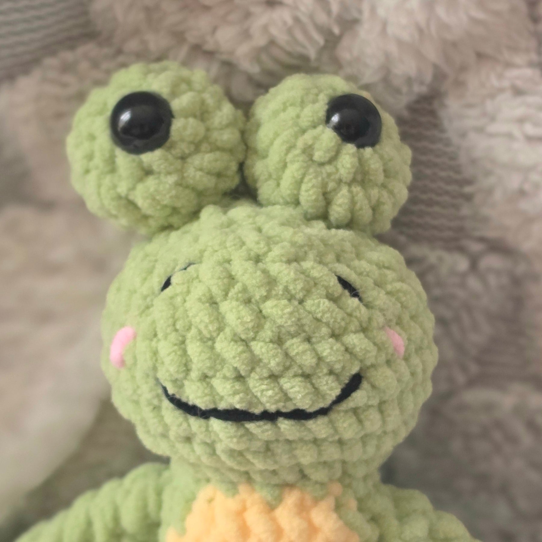 Crocheted Frog