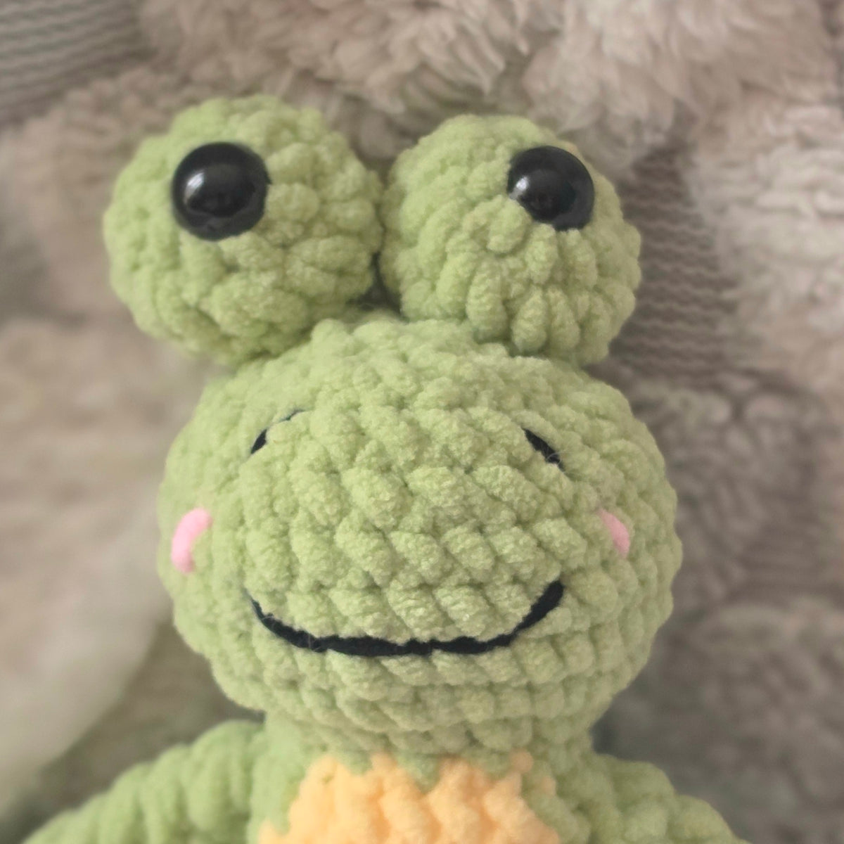 Crocheted Frog