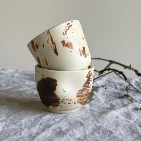 Stillness Thumb Cups | Handmade Ceramic Yunomi Tea Cups