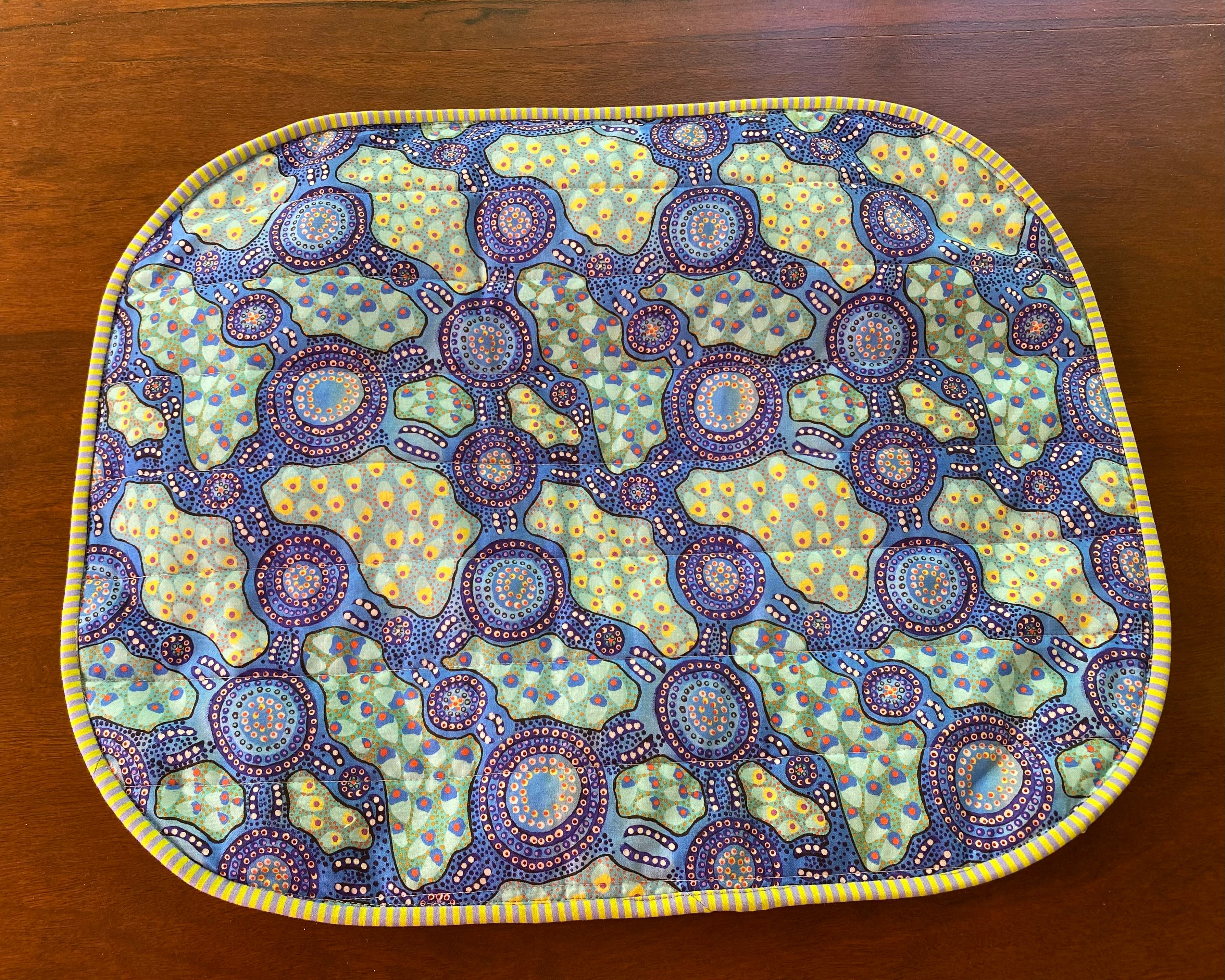 Casserole Carrier Rectangular Water Dreaming