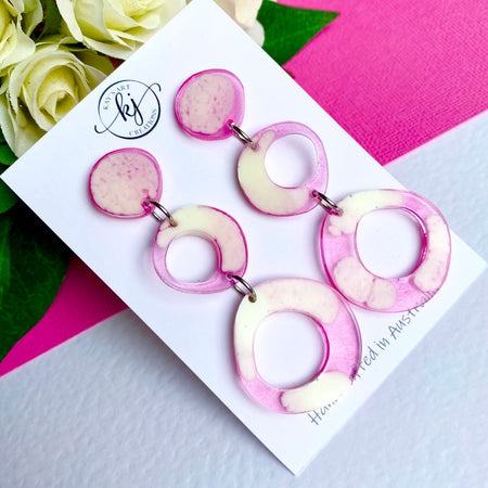 Softest Pink Dangle Earrings