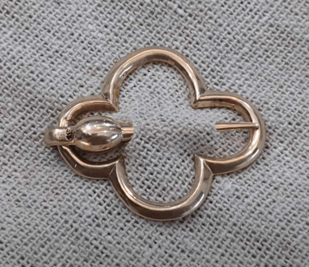 Quatrefoil Brooch