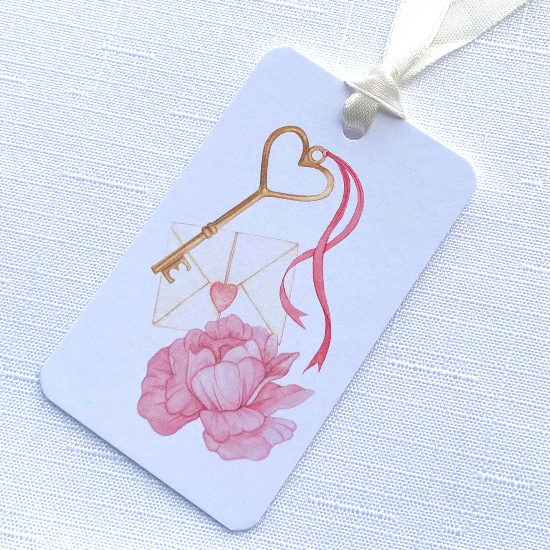 Gift Tags with Satin Ribbon