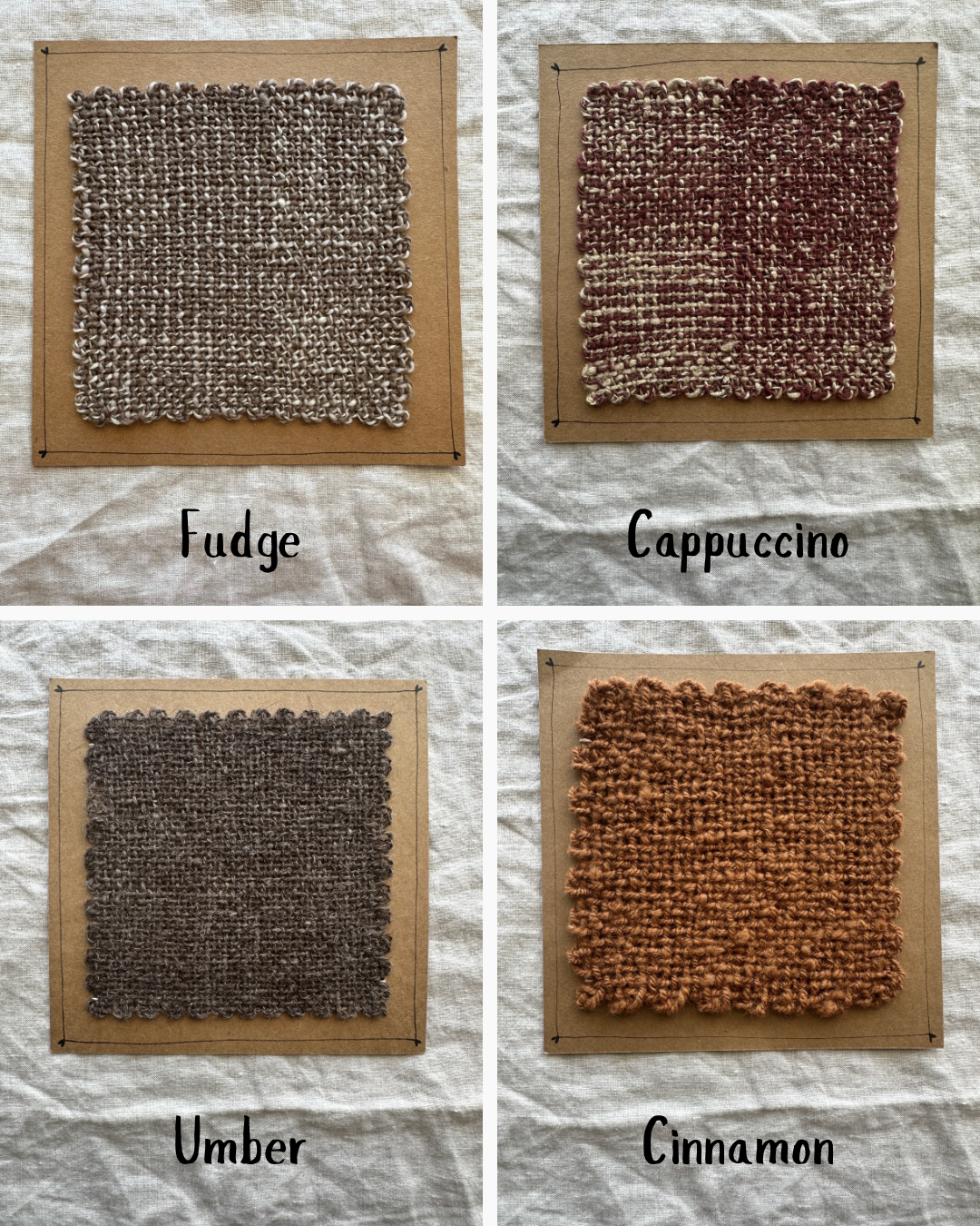 Handspun Natural Fibre Woven Mat