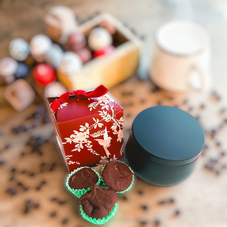 100gm Espresso Martini Fudge & Candle