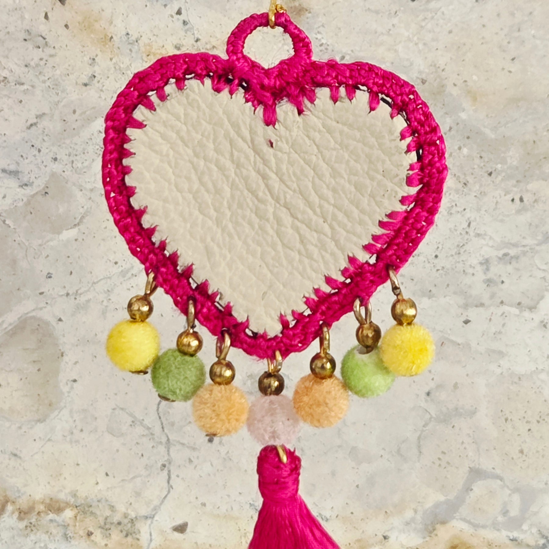 Mexican Heart Earrings