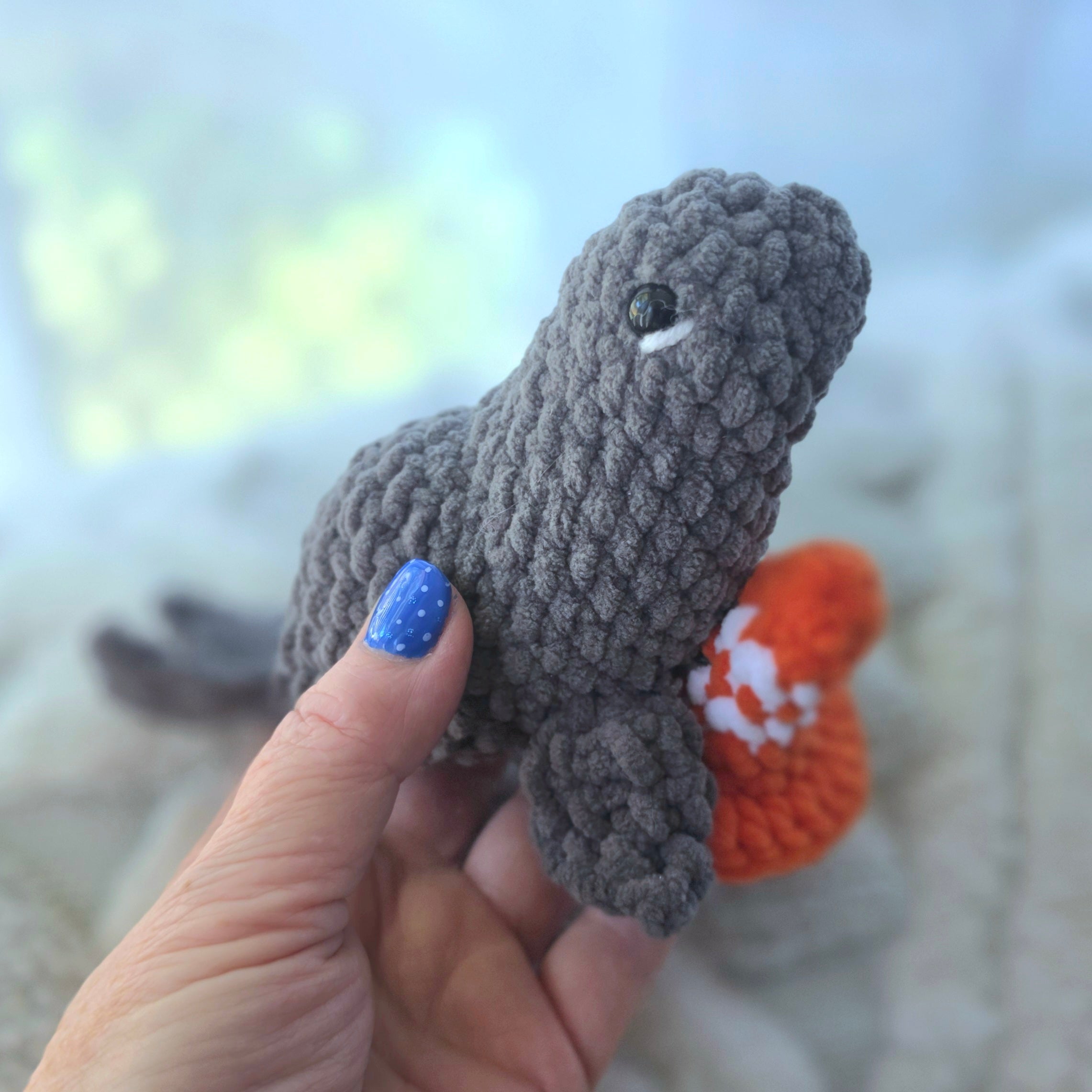 Crocheted Seal