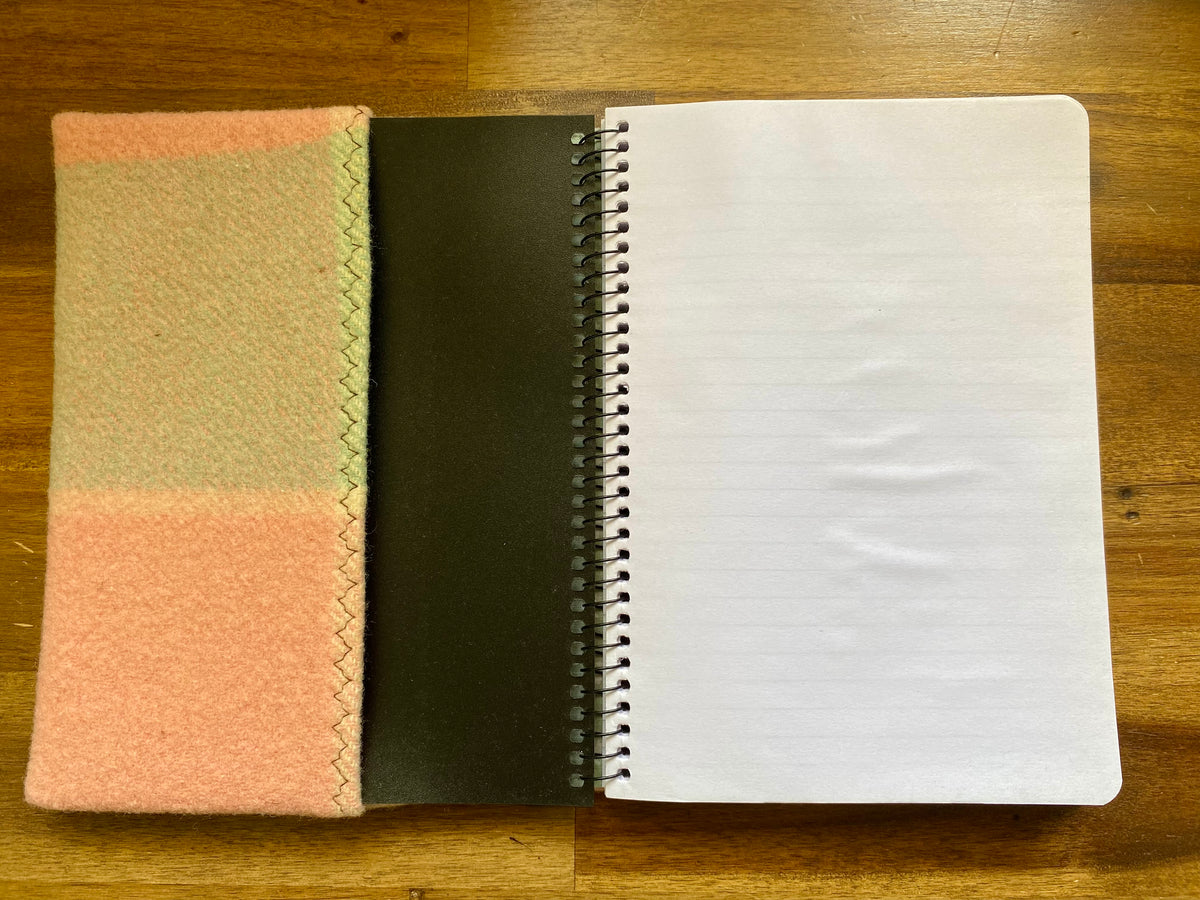 A5 Upcycled Notebook Highland Cow - Multi