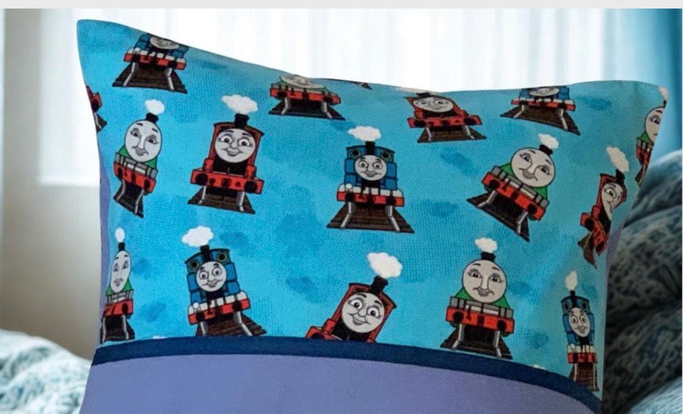 Childrens Cushion Cover, Handmade, Personalised