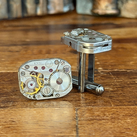 Steampunk Watch Movement Cufflinks