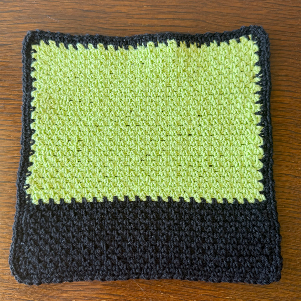 Crochet washcloth